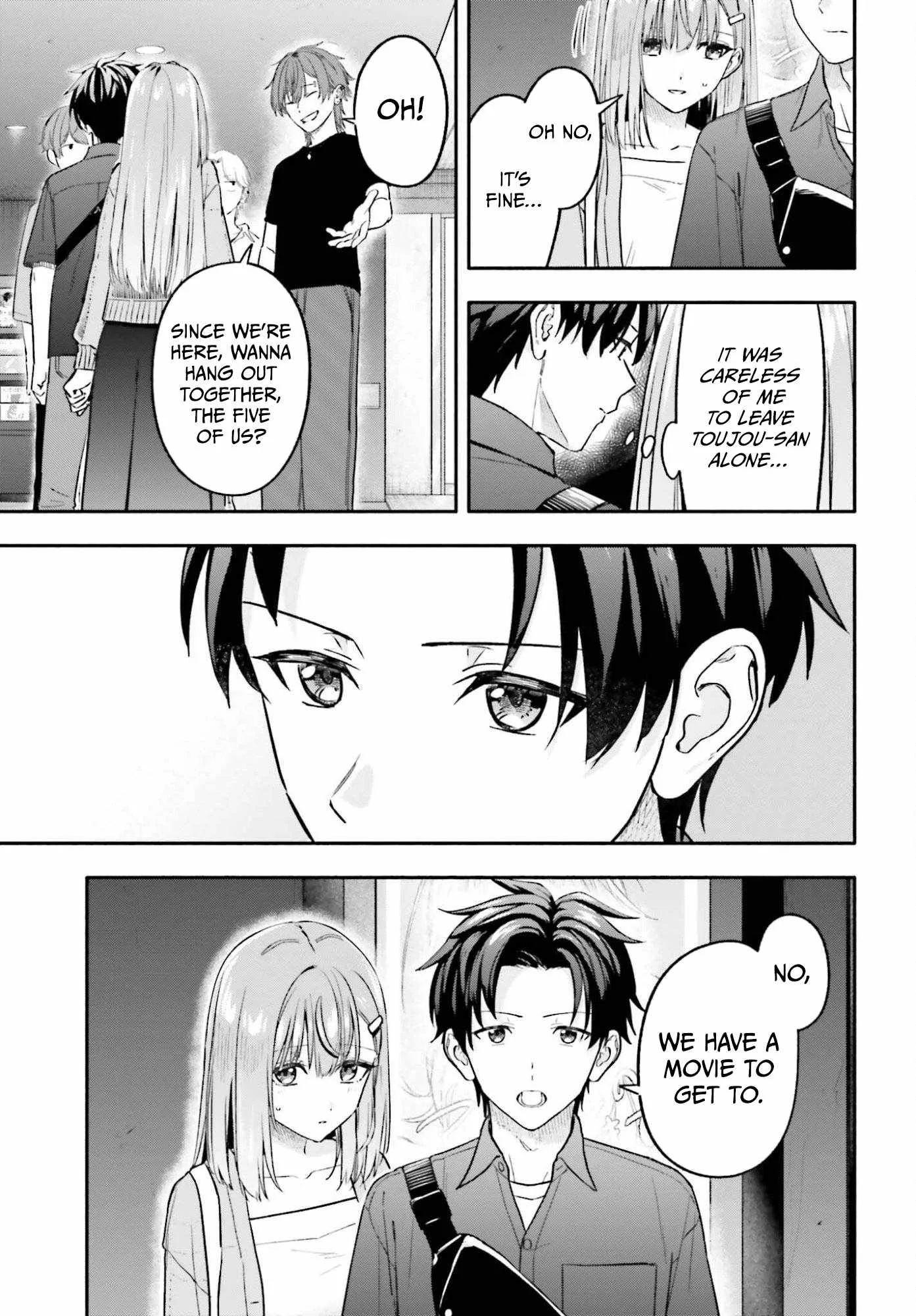 Kaji Daikou no Arubaito wo Hajimetara Gakuen Ichi no Bishoujo no Kazoku ni Kiniirarechaimashita. Chapter 13 page 23