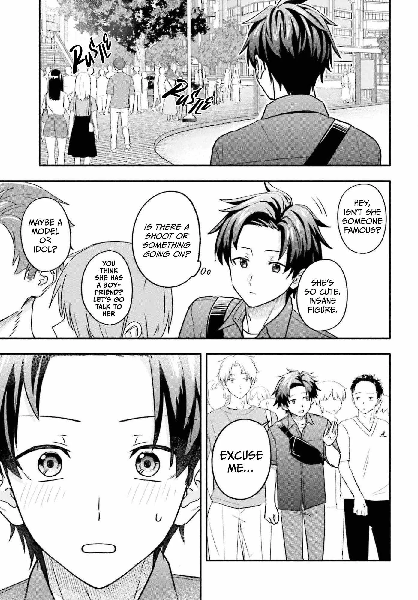 Kaji Daikou no Arubaito wo Hajimetara Gakuen Ichi no Bishoujo no Kazoku ni Kiniirarechaimashita. Chapter 13 page 9