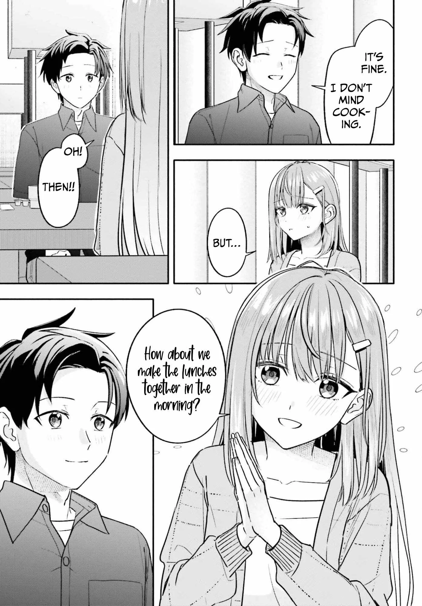 Kaji Daikou no Arubaito wo Hajimetara Gakuen Ichi no Bishoujo no Kazoku ni Kiniirarechaimashita. Chapter 14 page 22