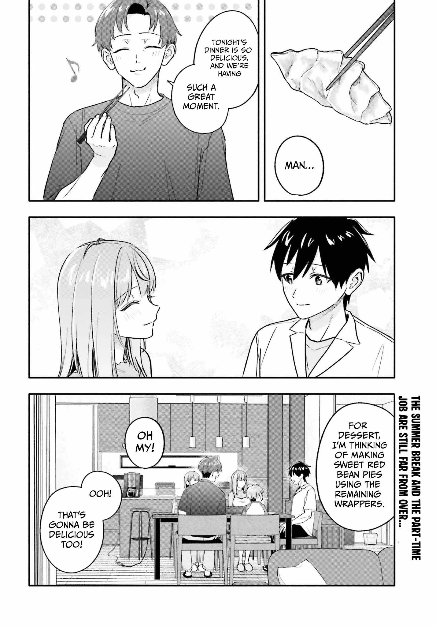 Kaji Daikou no Arubaito wo Hajimetara Gakuen Ichi no Bishoujo no Kazoku ni Kiniirarechaimashita. Chapter 16 page 29