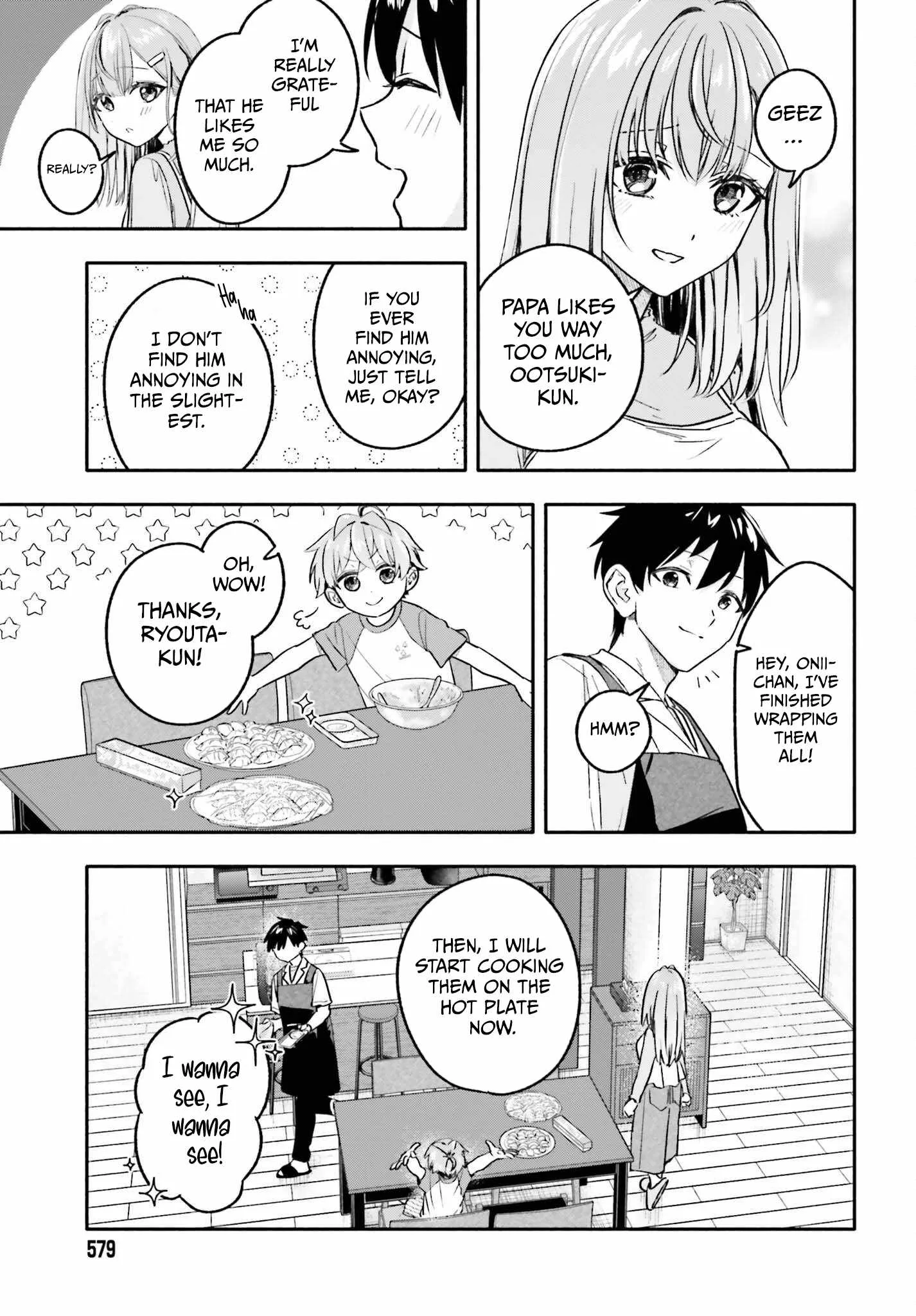 Kaji Daikou no Arubaito wo Hajimetara Gakuen Ichi no Bishoujo no Kazoku ni Kiniirarechaimashita. Chapter 16 page 22