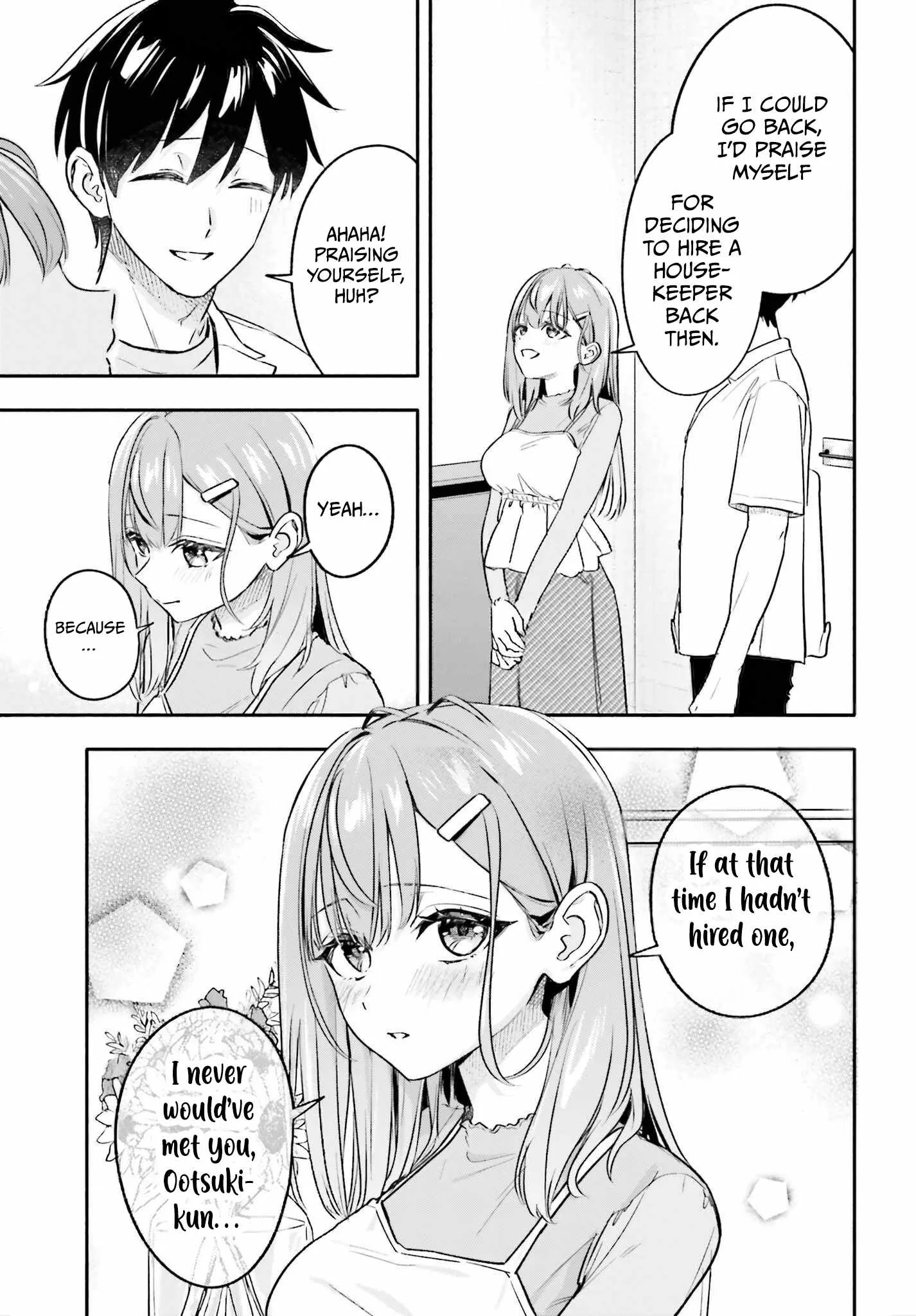 Kaji Daikou no Arubaito wo Hajimetara Gakuen Ichi no Bishoujo no Kazoku ni Kiniirarechaimashita. Chapter 16 page 8