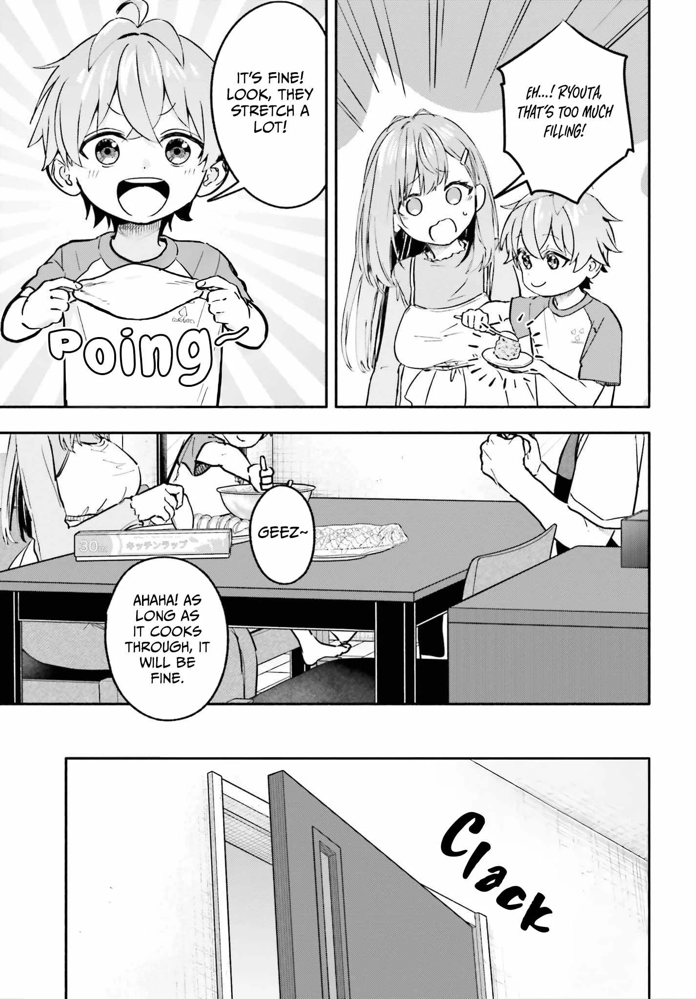 Kaji Daikou no Arubaito wo Hajimetara Gakuen Ichi no Bishoujo no Kazoku ni Kiniirarechaimashita. Chapter 16 page 18