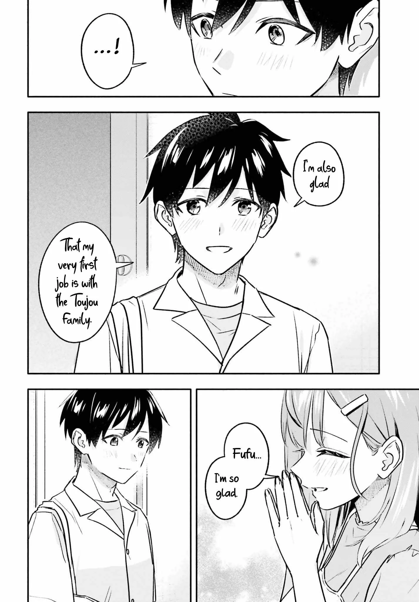 Kaji Daikou no Arubaito wo Hajimetara Gakuen Ichi no Bishoujo no Kazoku ni Kiniirarechaimashita. Chapter 16 page 9