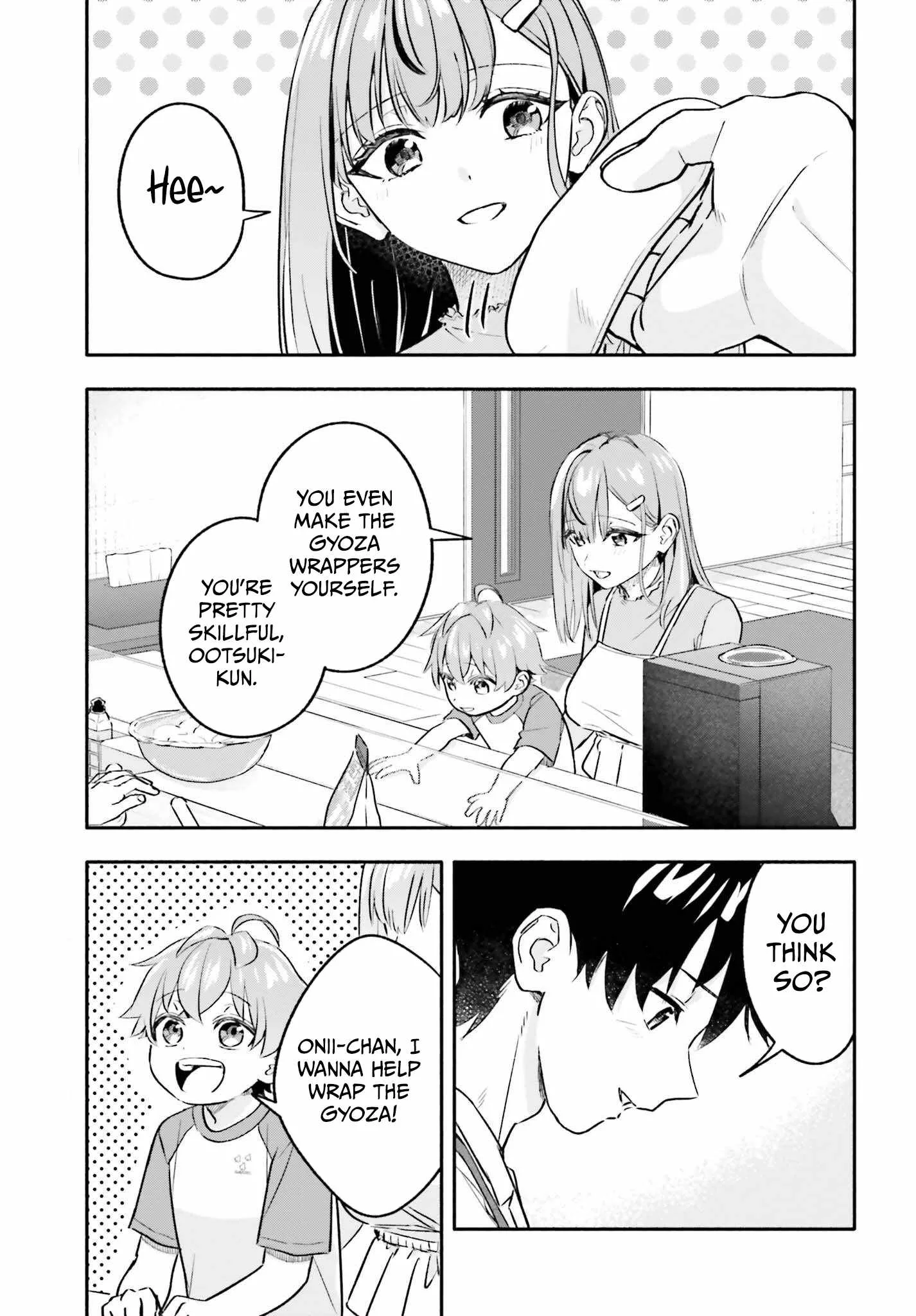 Kaji Daikou no Arubaito wo Hajimetara Gakuen Ichi no Bishoujo no Kazoku ni Kiniirarechaimashita. Chapter 16 page 16