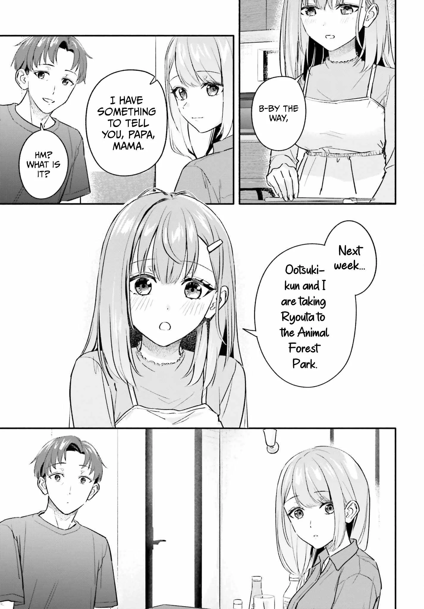 Kaji Daikou no Arubaito wo Hajimetara Gakuen Ichi no Bishoujo no Kazoku ni Kiniirarechaimashita. Chapter 16 page 26
