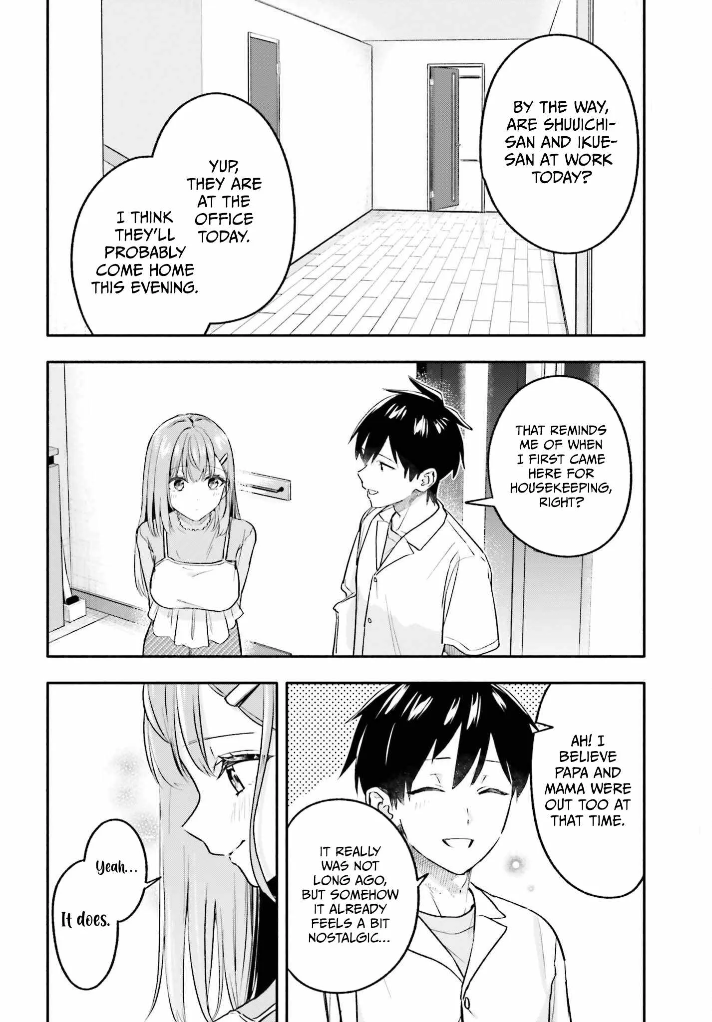 Kaji Daikou no Arubaito wo Hajimetara Gakuen Ichi no Bishoujo no Kazoku ni Kiniirarechaimashita. Chapter 16 page 7