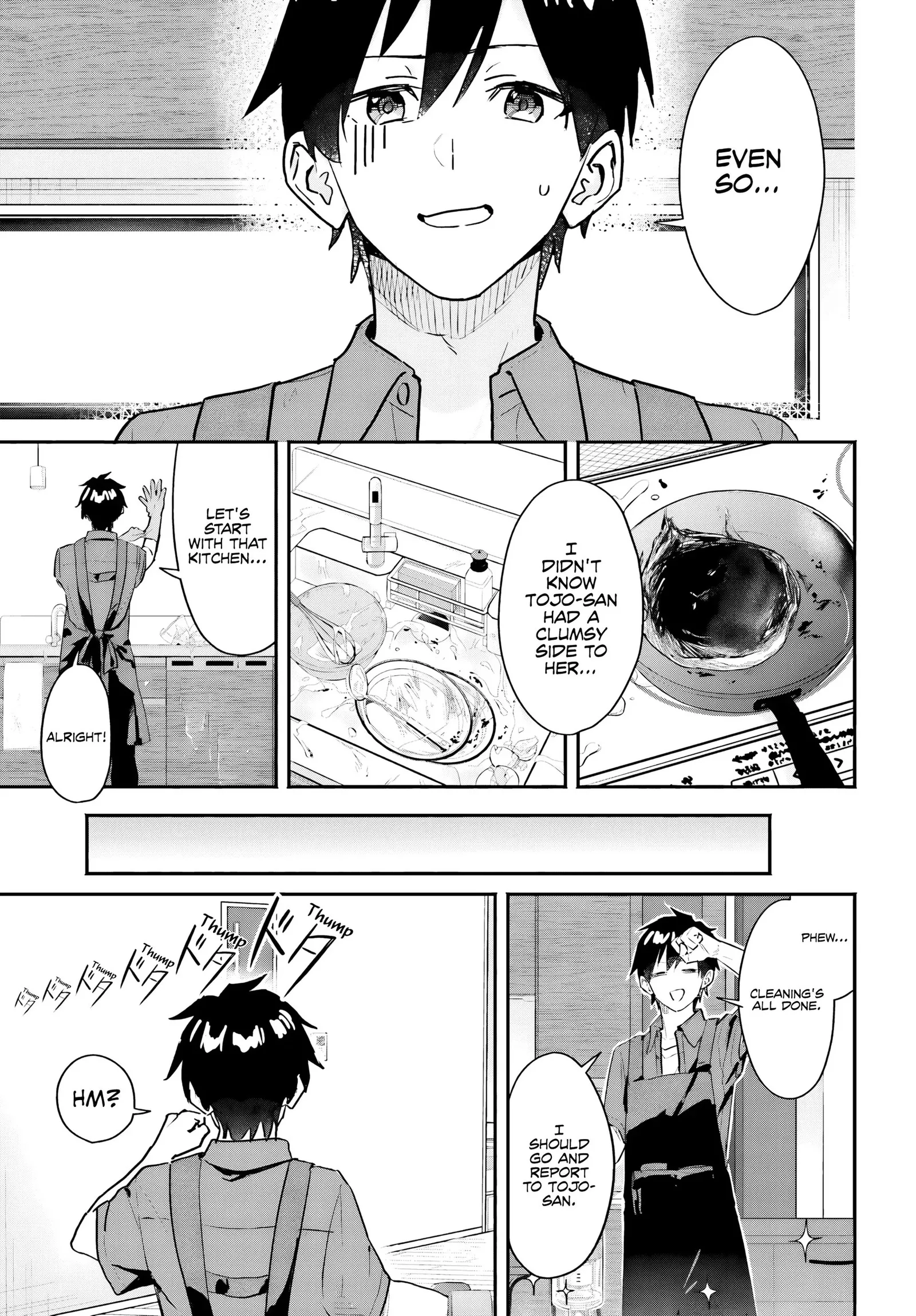Kaji Daikou no Arubaito wo Hajimetara Gakuen Ichi no Bishoujo no Kazoku ni Kiniirarechaimashita. Chapter 2 page 6