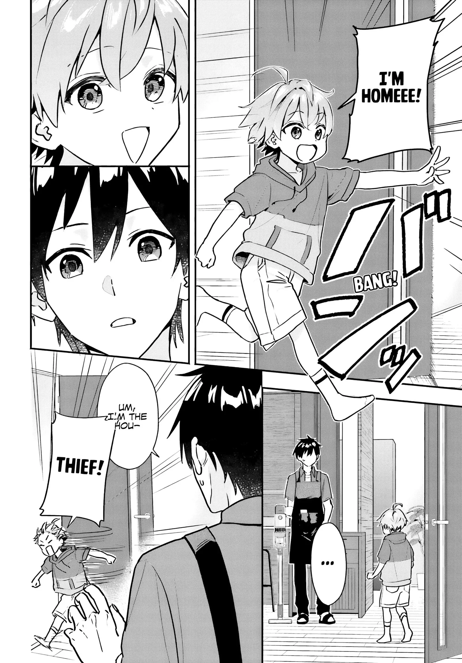 Kaji Daikou no Arubaito wo Hajimetara Gakuen Ichi no Bishoujo no Kazoku ni Kiniirarechaimashita. Chapter 2 page 7