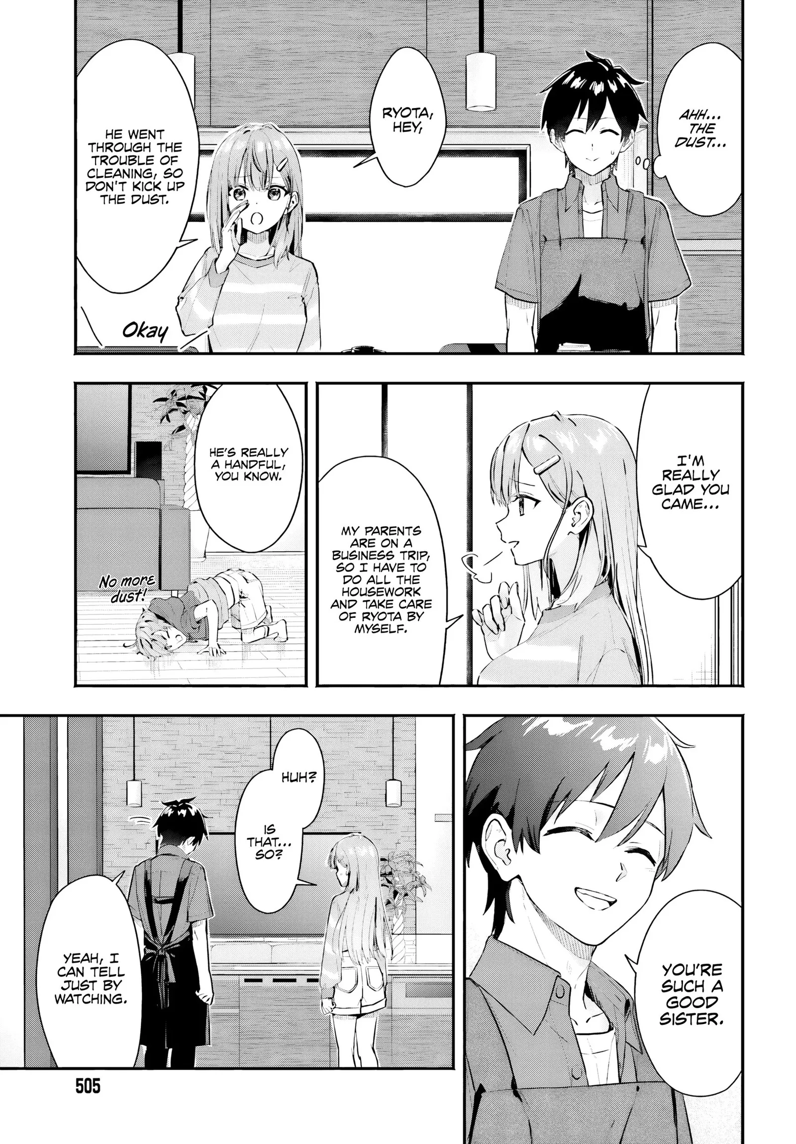 Kaji Daikou no Arubaito wo Hajimetara Gakuen Ichi no Bishoujo no Kazoku ni Kiniirarechaimashita. Chapter 2 page 14