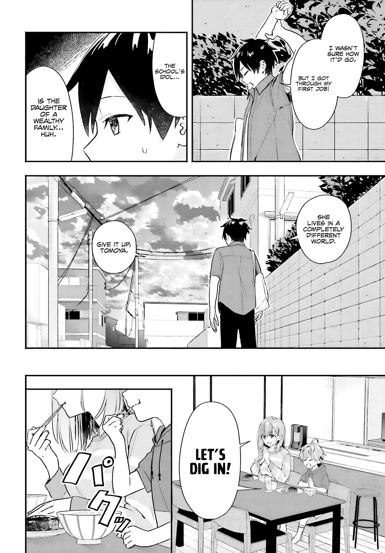 Kaji Daikou no Arubaito wo Hajimetara Gakuen Ichi no Bishoujo no Kazoku ni Kiniirarechaimashita. Chapter 2 page 23