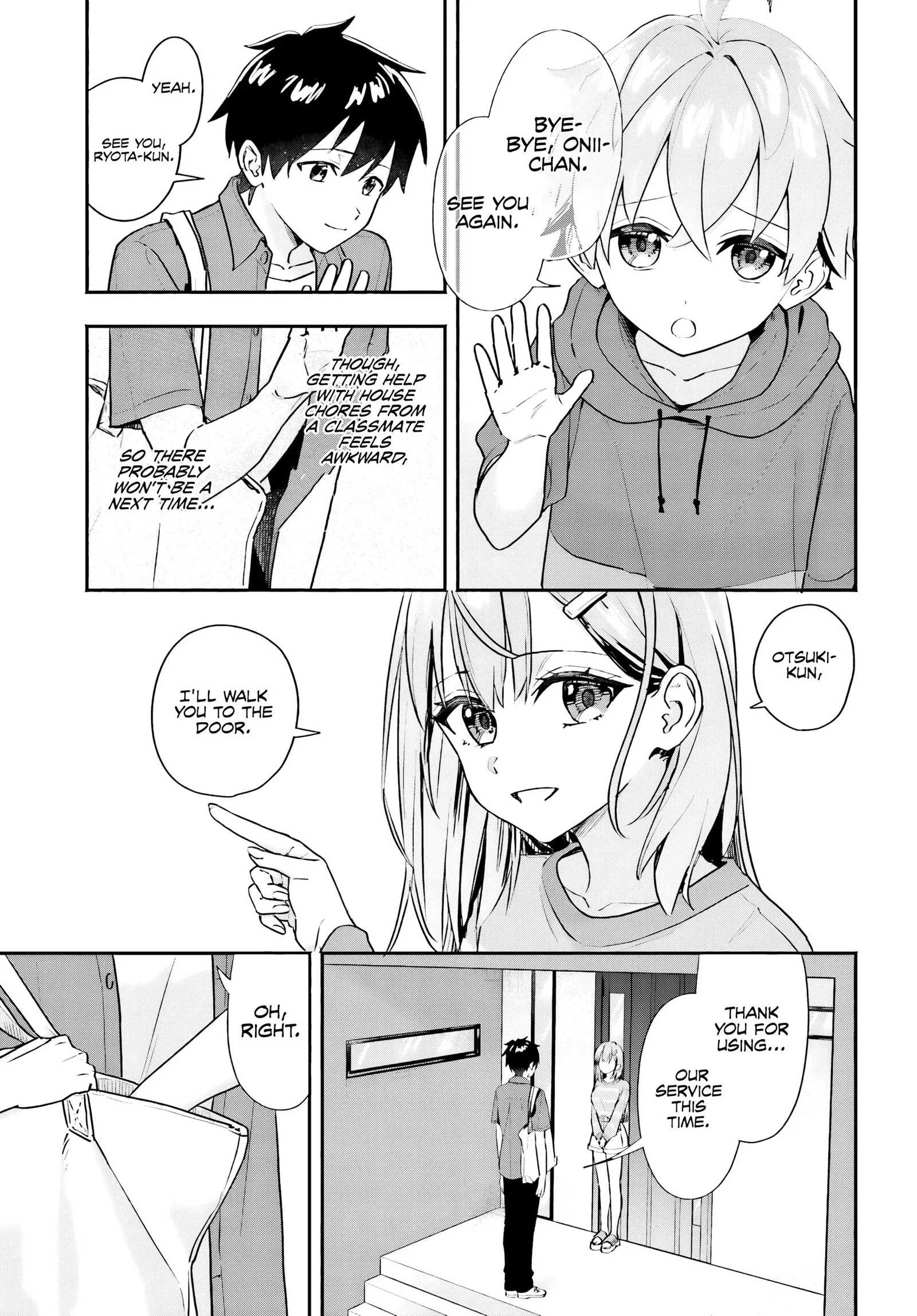 Kaji Daikou no Arubaito wo Hajimetara Gakuen Ichi no Bishoujo no Kazoku ni Kiniirarechaimashita. Chapter 2 page 20