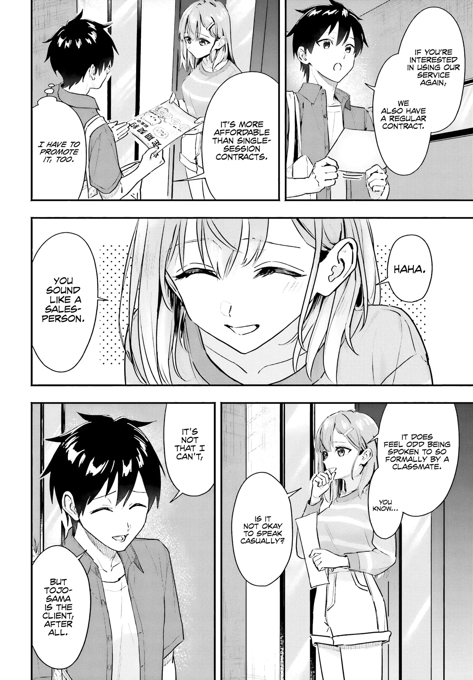 Kaji Daikou no Arubaito wo Hajimetara Gakuen Ichi no Bishoujo no Kazoku ni Kiniirarechaimashita. Chapter 2 page 21
