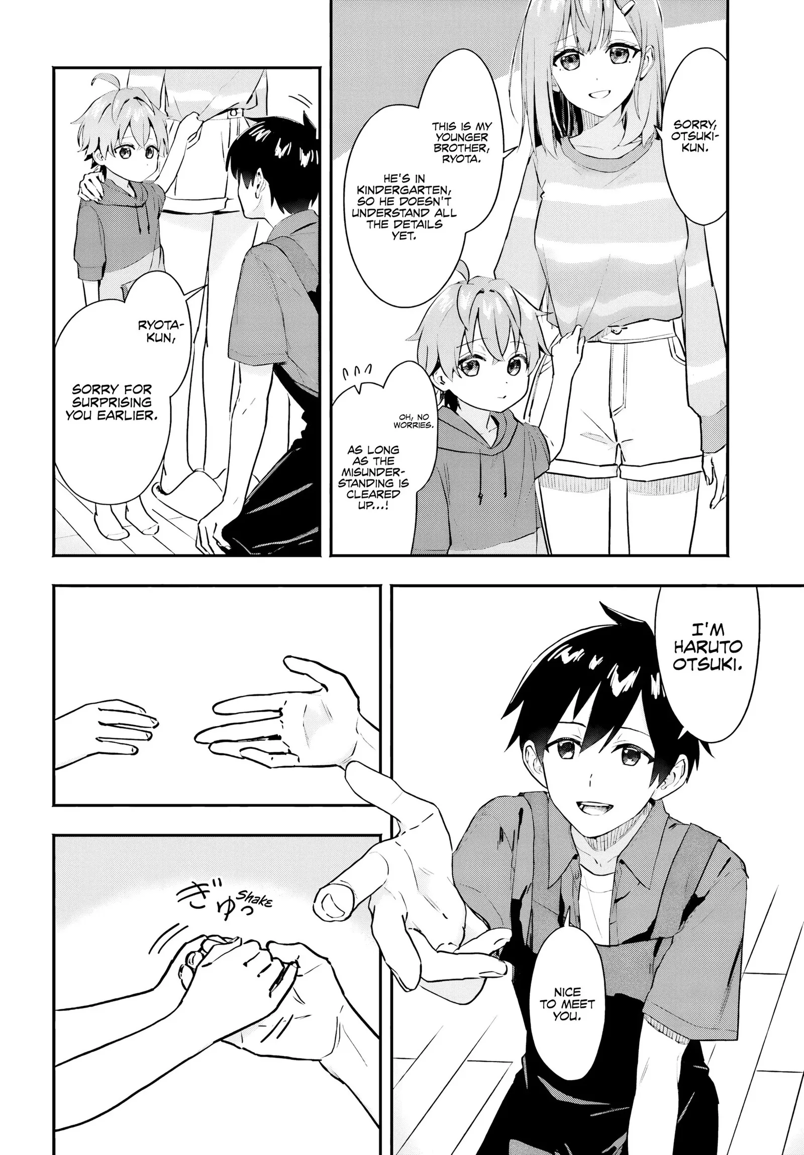 Kaji Daikou no Arubaito wo Hajimetara Gakuen Ichi no Bishoujo no Kazoku ni Kiniirarechaimashita. Chapter 2 page 11