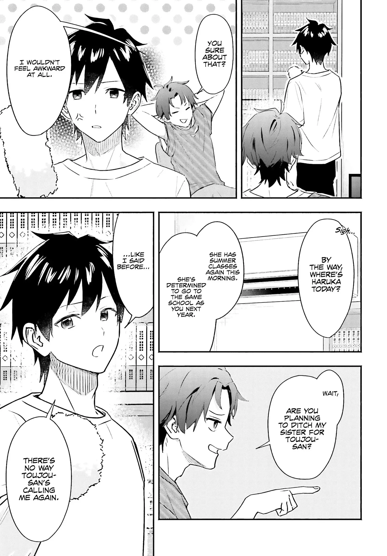 Kaji Daikou no Arubaito wo Hajimetara Gakuen Ichi no Bishoujo no Kazoku ni Kiniirarechaimashita. Chapter 3 page 16