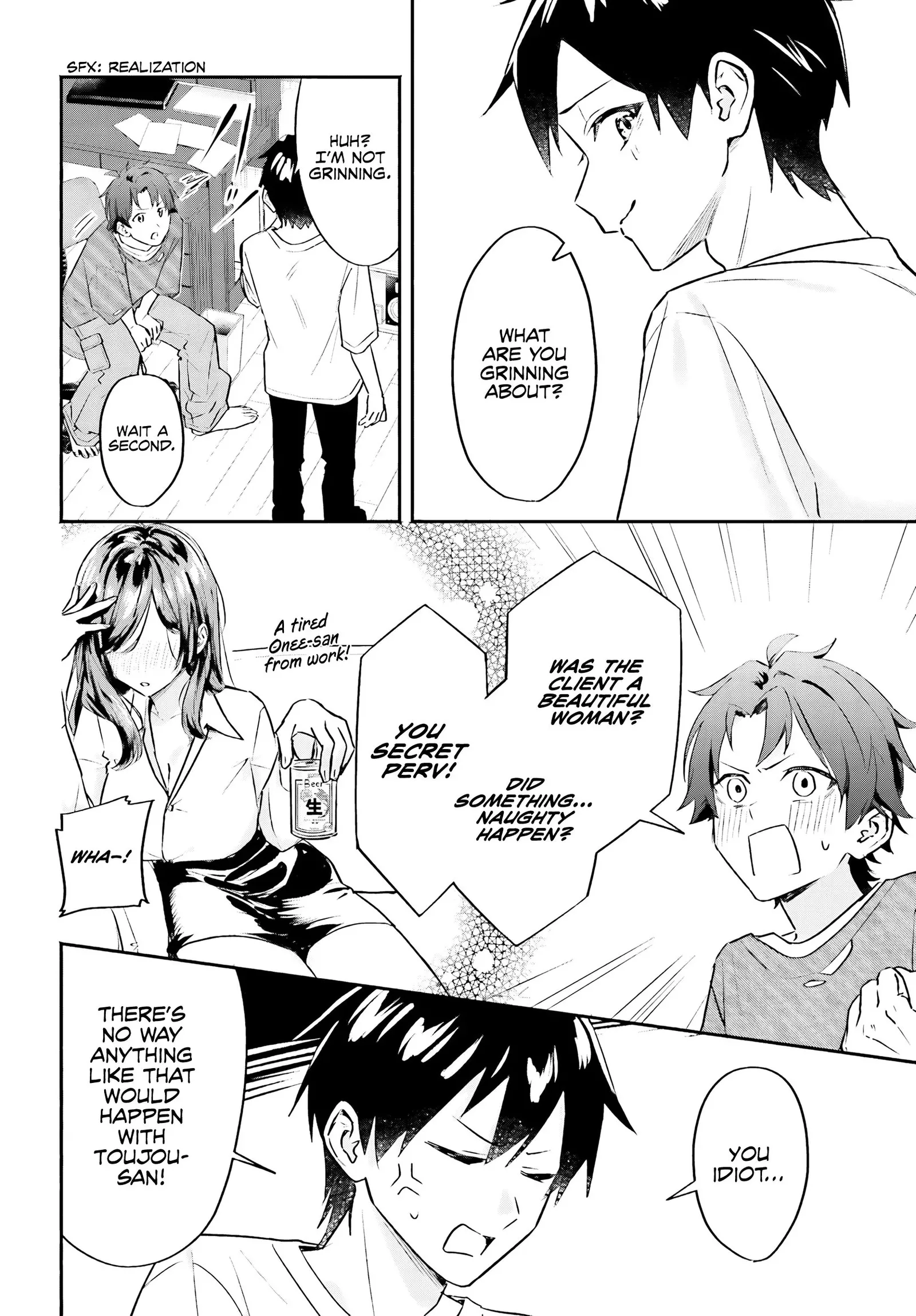 Kaji Daikou no Arubaito wo Hajimetara Gakuen Ichi no Bishoujo no Kazoku ni Kiniirarechaimashita. Chapter 3 page 13