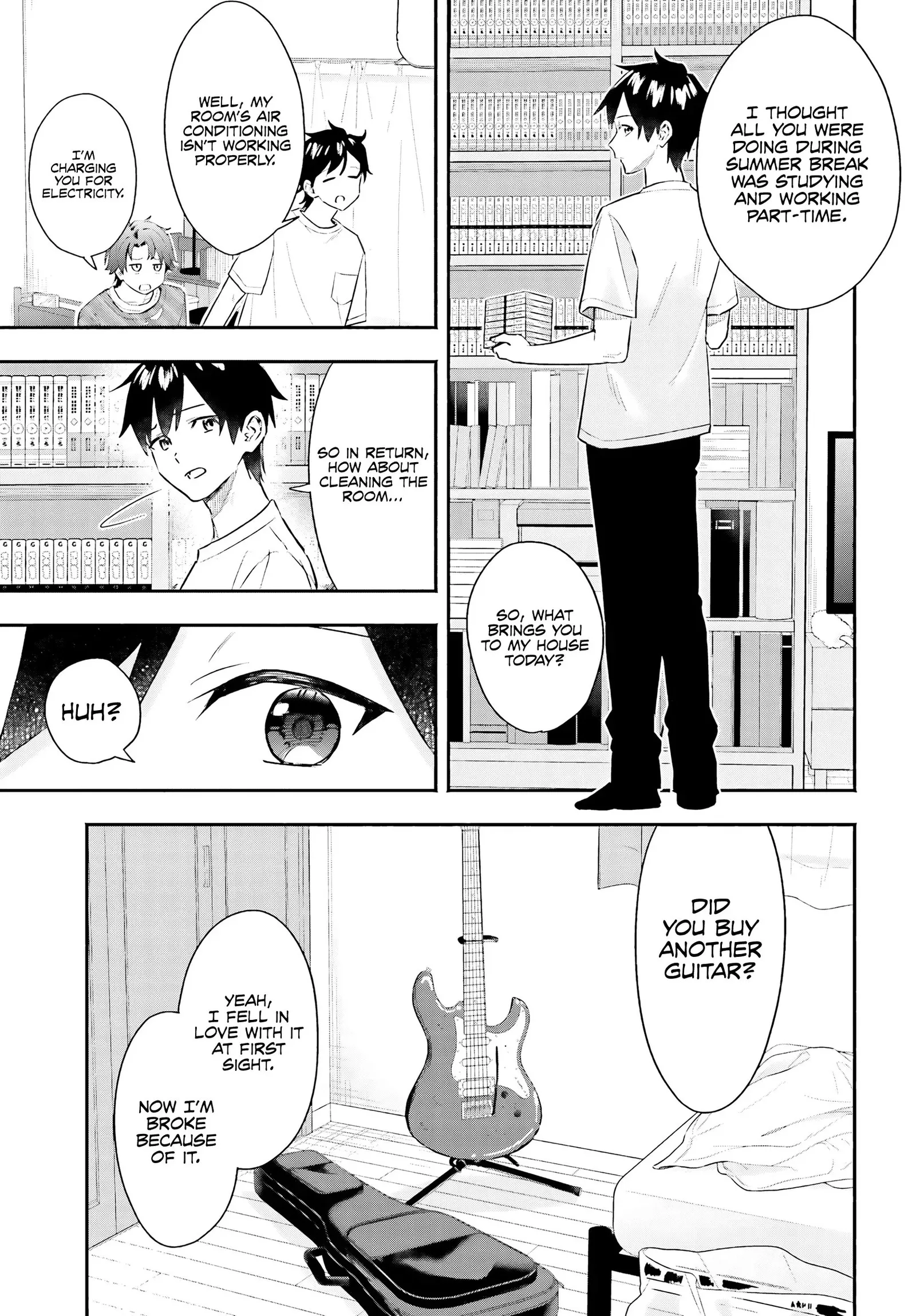 Kaji Daikou no Arubaito wo Hajimetara Gakuen Ichi no Bishoujo no Kazoku ni Kiniirarechaimashita. Chapter 3 page 10