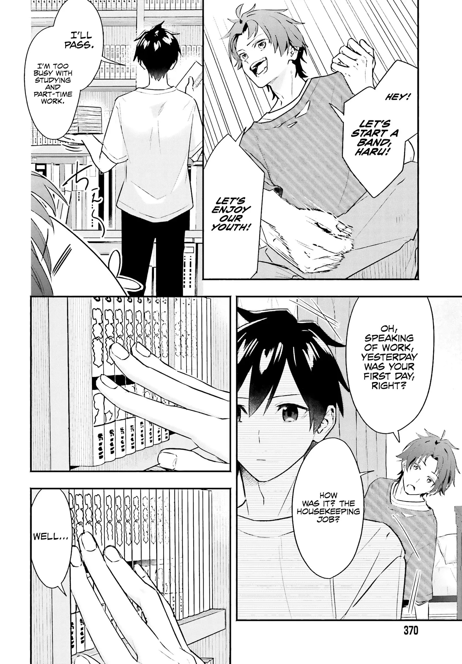 Kaji Daikou no Arubaito wo Hajimetara Gakuen Ichi no Bishoujo no Kazoku ni Kiniirarechaimashita. Chapter 3 page 11