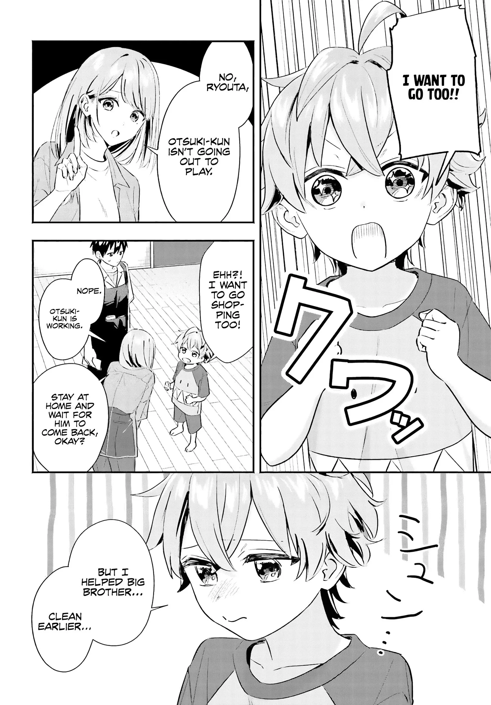 Kaji Daikou no Arubaito wo Hajimetara Gakuen Ichi no Bishoujo no Kazoku ni Kiniirarechaimashita. Chapter 4 page 21