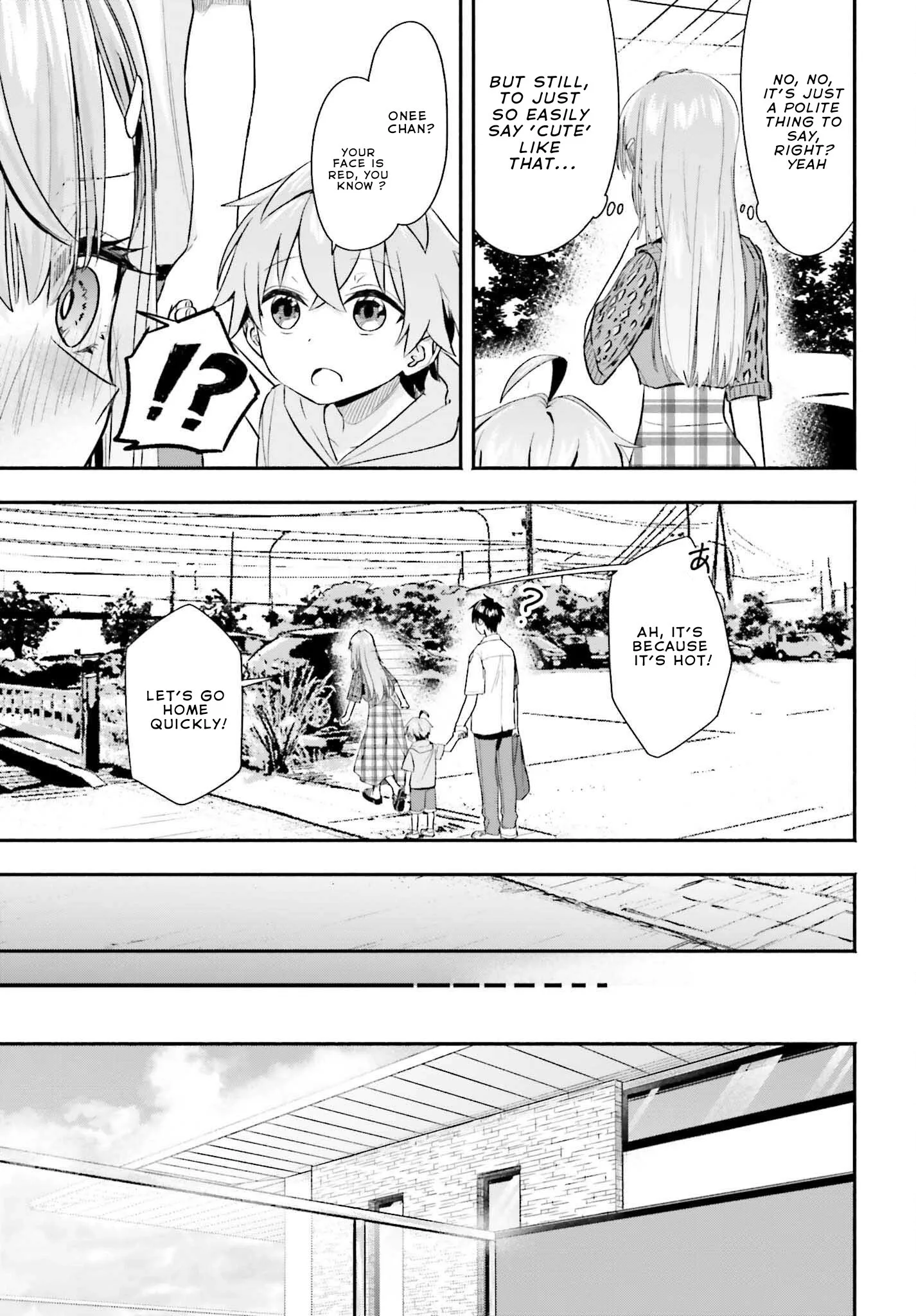 Kaji Daikou no Arubaito wo Hajimetara Gakuen Ichi no Bishoujo no Kazoku ni Kiniirarechaimashita. Chapter 5.1 page 13