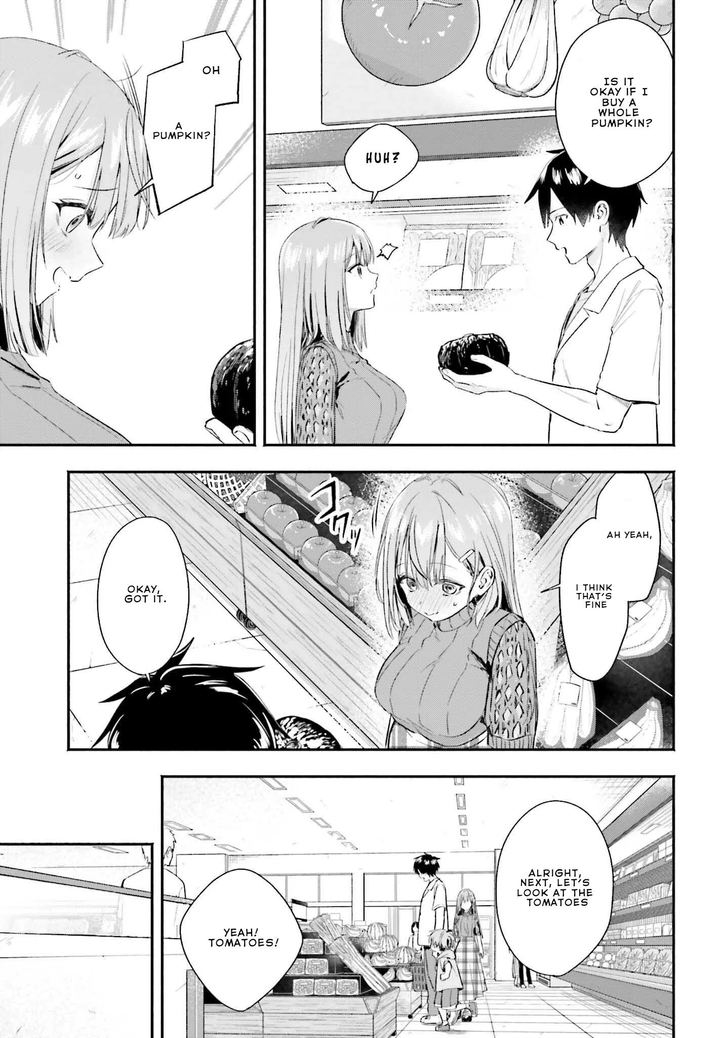 Kaji Daikou no Arubaito wo Hajimetara Gakuen Ichi no Bishoujo no Kazoku ni Kiniirarechaimashita. Chapter 5.1 page 9