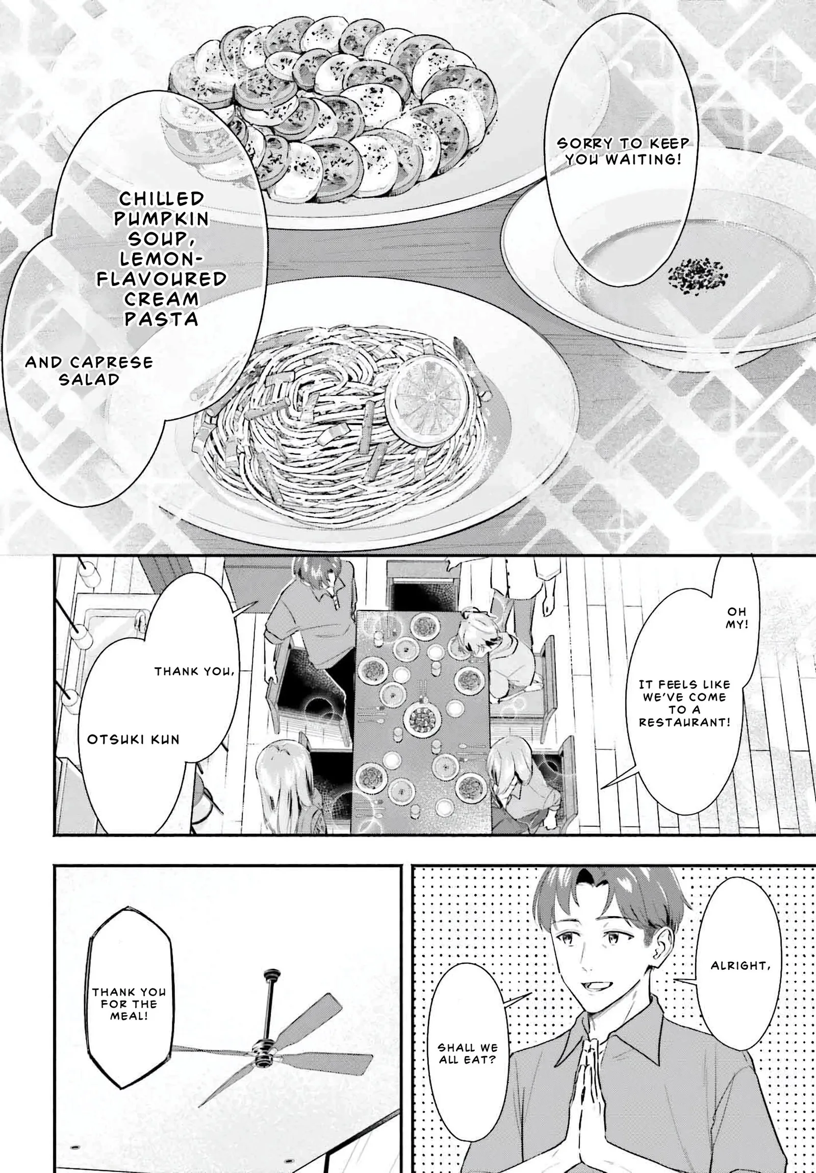 Kaji Daikou no Arubaito wo Hajimetara Gakuen Ichi no Bishoujo no Kazoku ni Kiniirarechaimashita. Chapter 5.2 page 8
