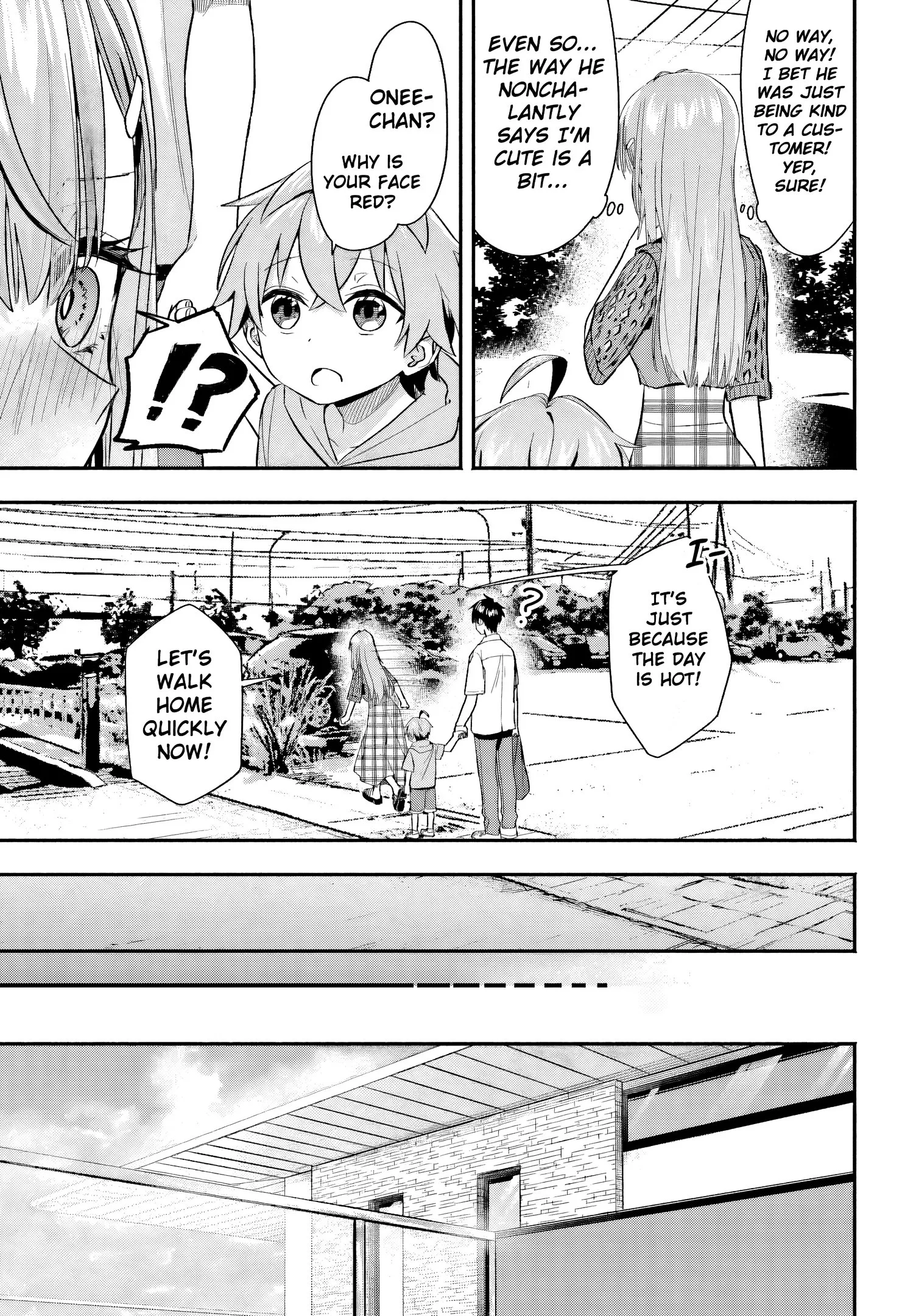 Kaji Daikou no Arubaito wo Hajimetara Gakuen Ichi no Bishoujo no Kazoku ni Kiniirarechaimashita. Chapter 5 page 15