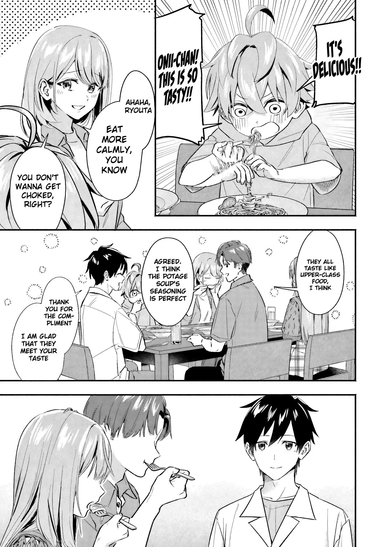 Kaji Daikou no Arubaito wo Hajimetara Gakuen Ichi no Bishoujo no Kazoku ni Kiniirarechaimashita. Chapter 5 page 27