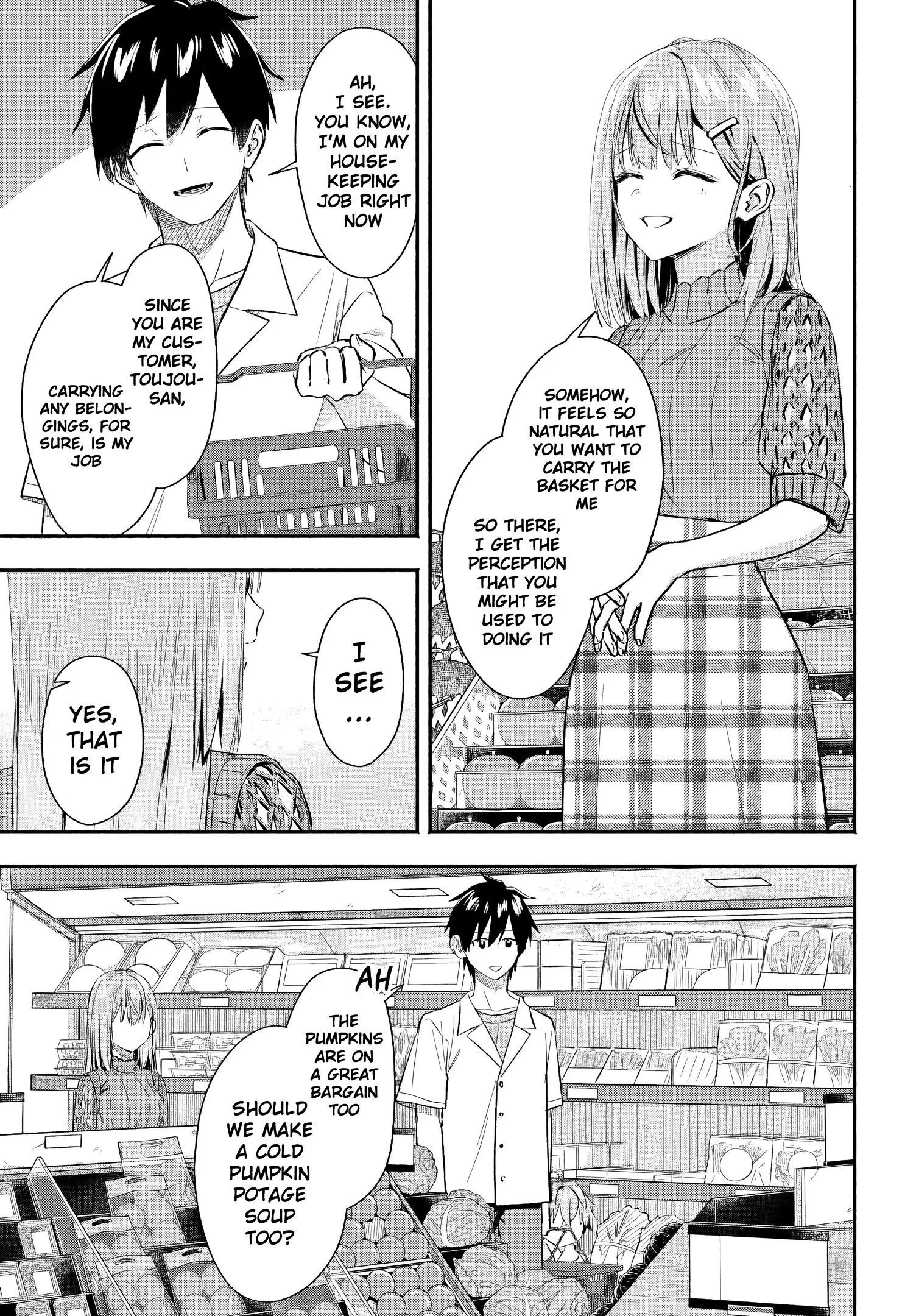 Kaji Daikou no Arubaito wo Hajimetara Gakuen Ichi no Bishoujo no Kazoku ni Kiniirarechaimashita. Chapter 5 page 9