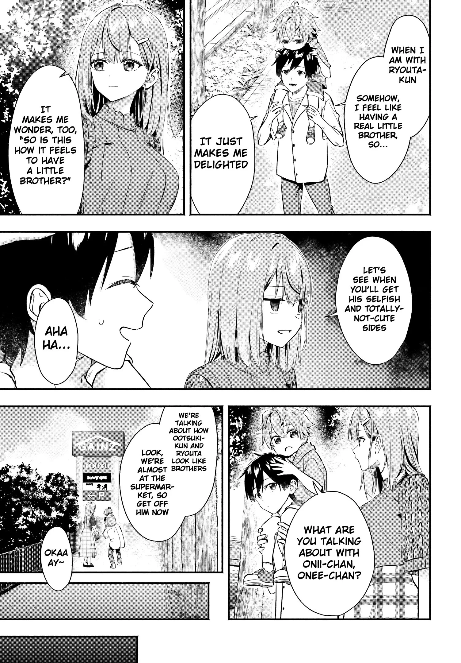 Kaji Daikou no Arubaito wo Hajimetara Gakuen Ichi no Bishoujo no Kazoku ni Kiniirarechaimashita. Chapter 5 page 5
