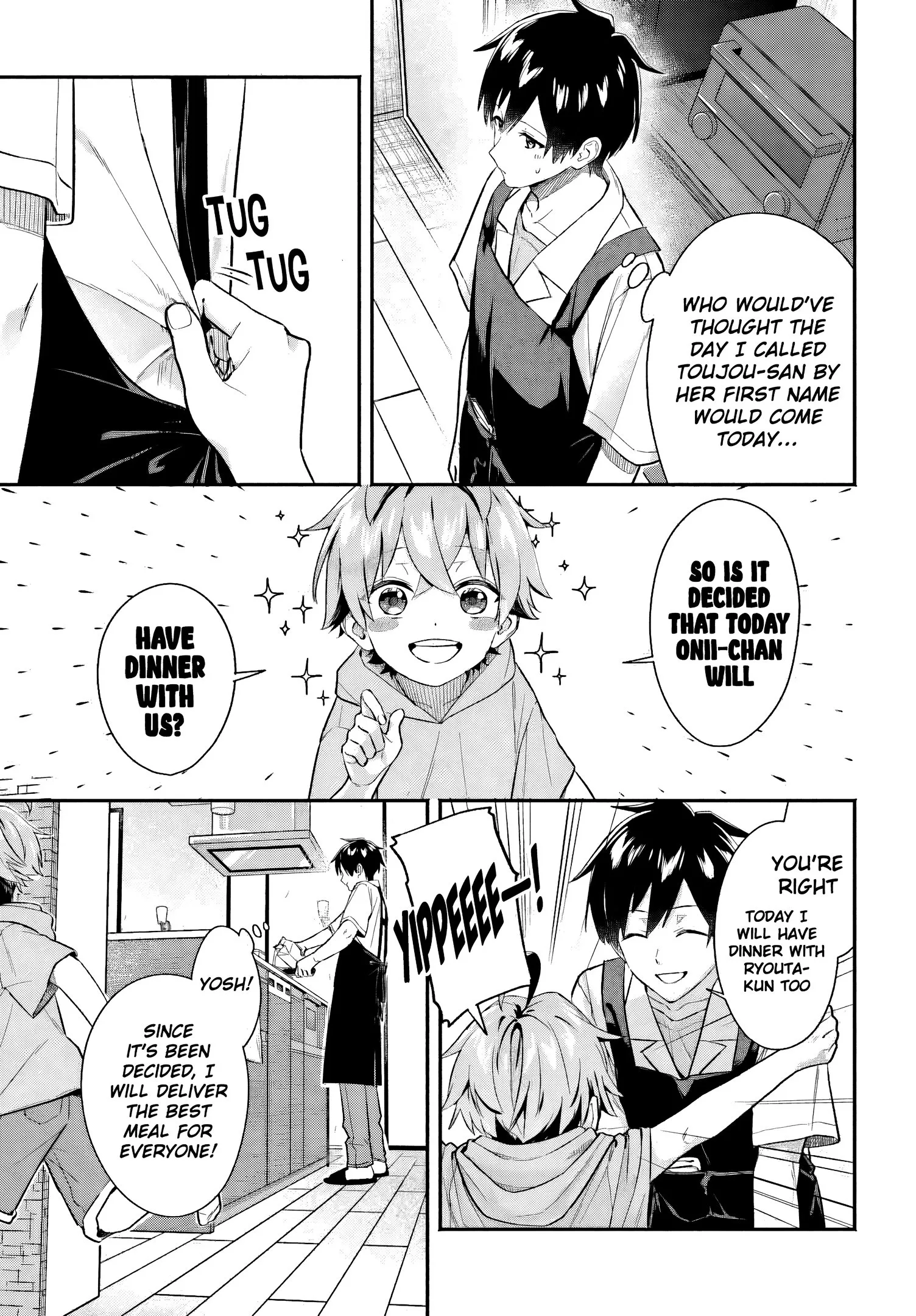 Kaji Daikou no Arubaito wo Hajimetara Gakuen Ichi no Bishoujo no Kazoku ni Kiniirarechaimashita. Chapter 5 page 25