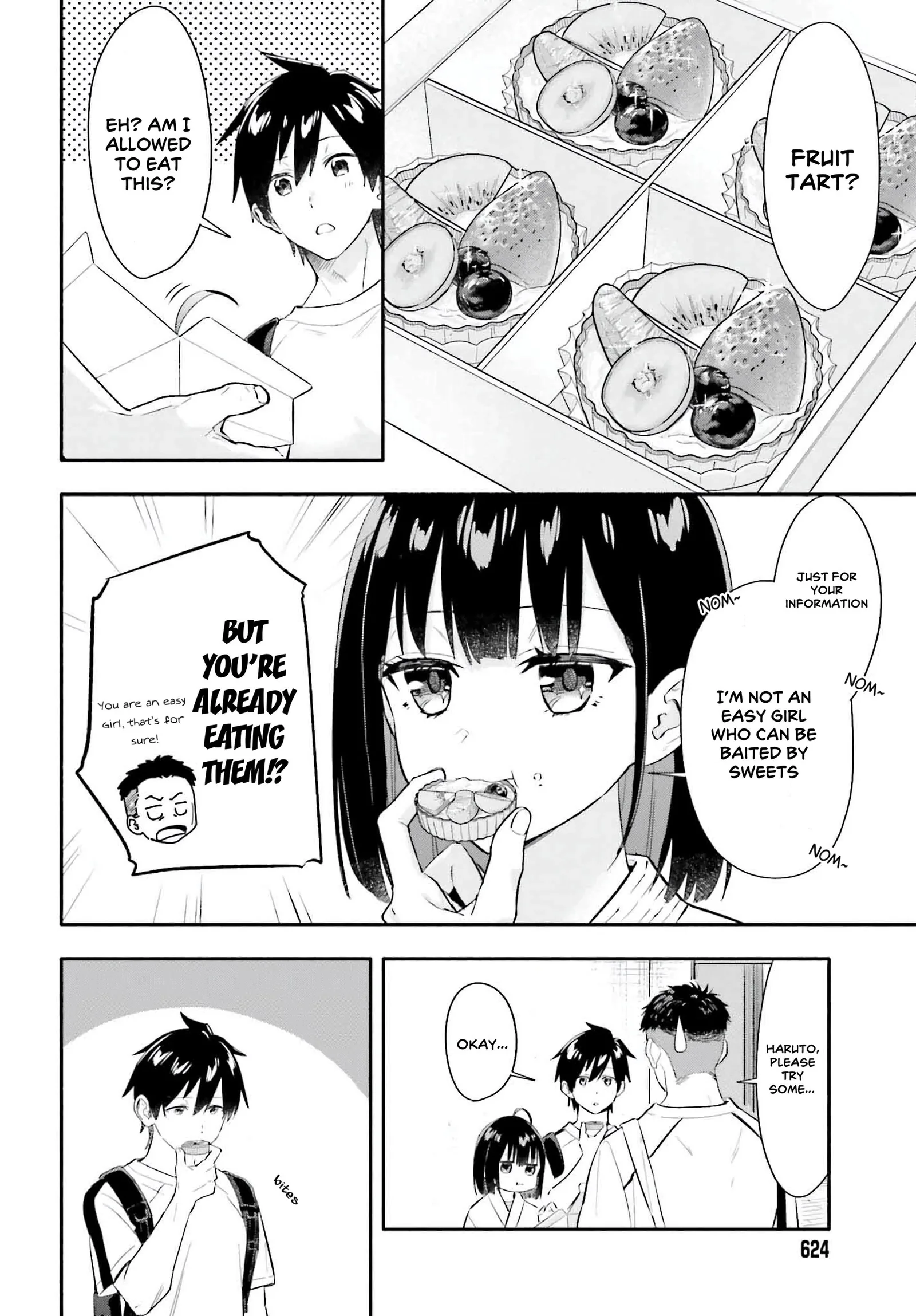 Kaji Daikou no Arubaito wo Hajimetara Gakuen Ichi no Bishoujo no Kazoku ni Kiniirarechaimashita. Chapter 6 page 18