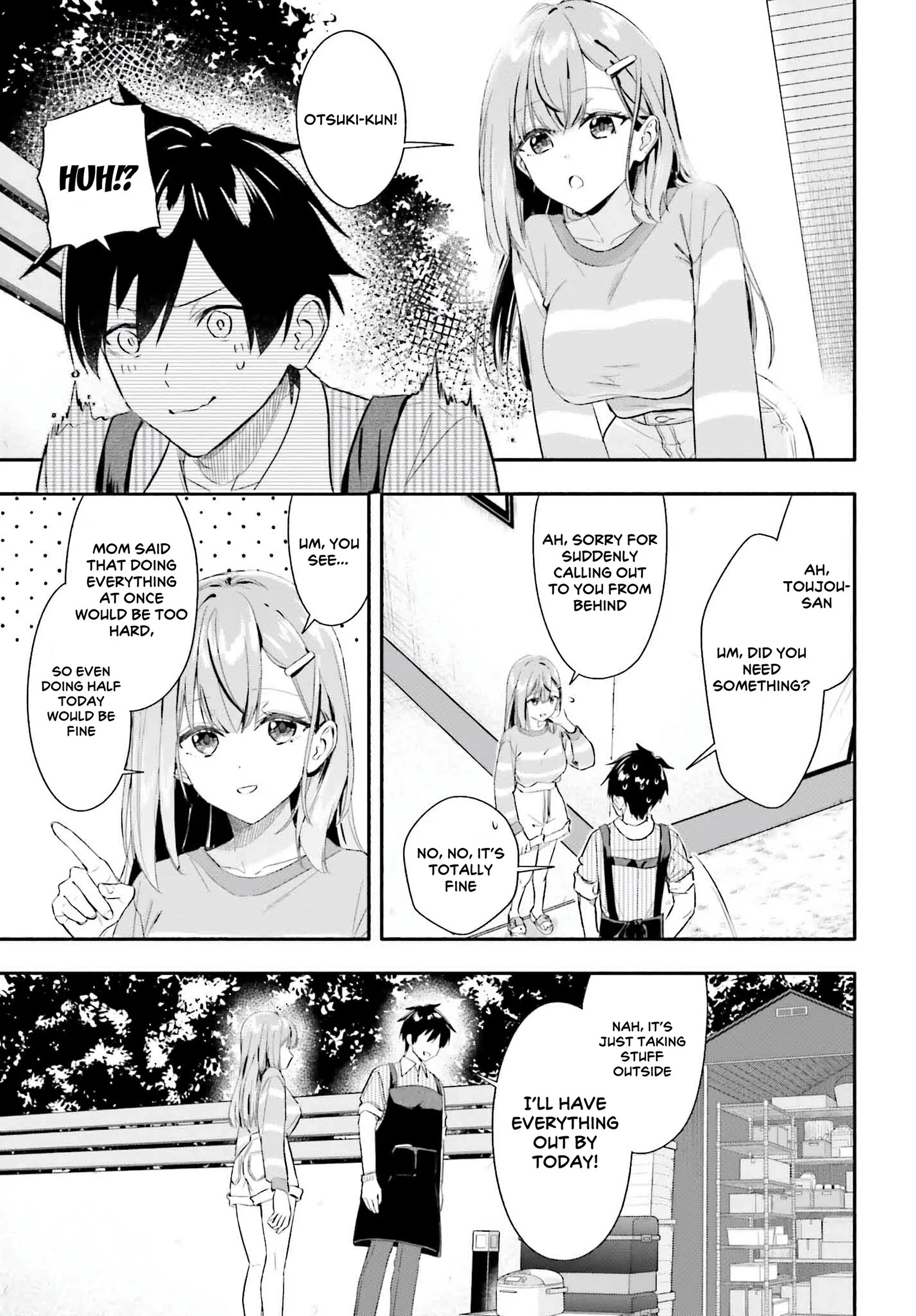 Kaji Daikou no Arubaito wo Hajimetara Gakuen Ichi no Bishoujo no Kazoku ni Kiniirarechaimashita. Chapter 6 page 29