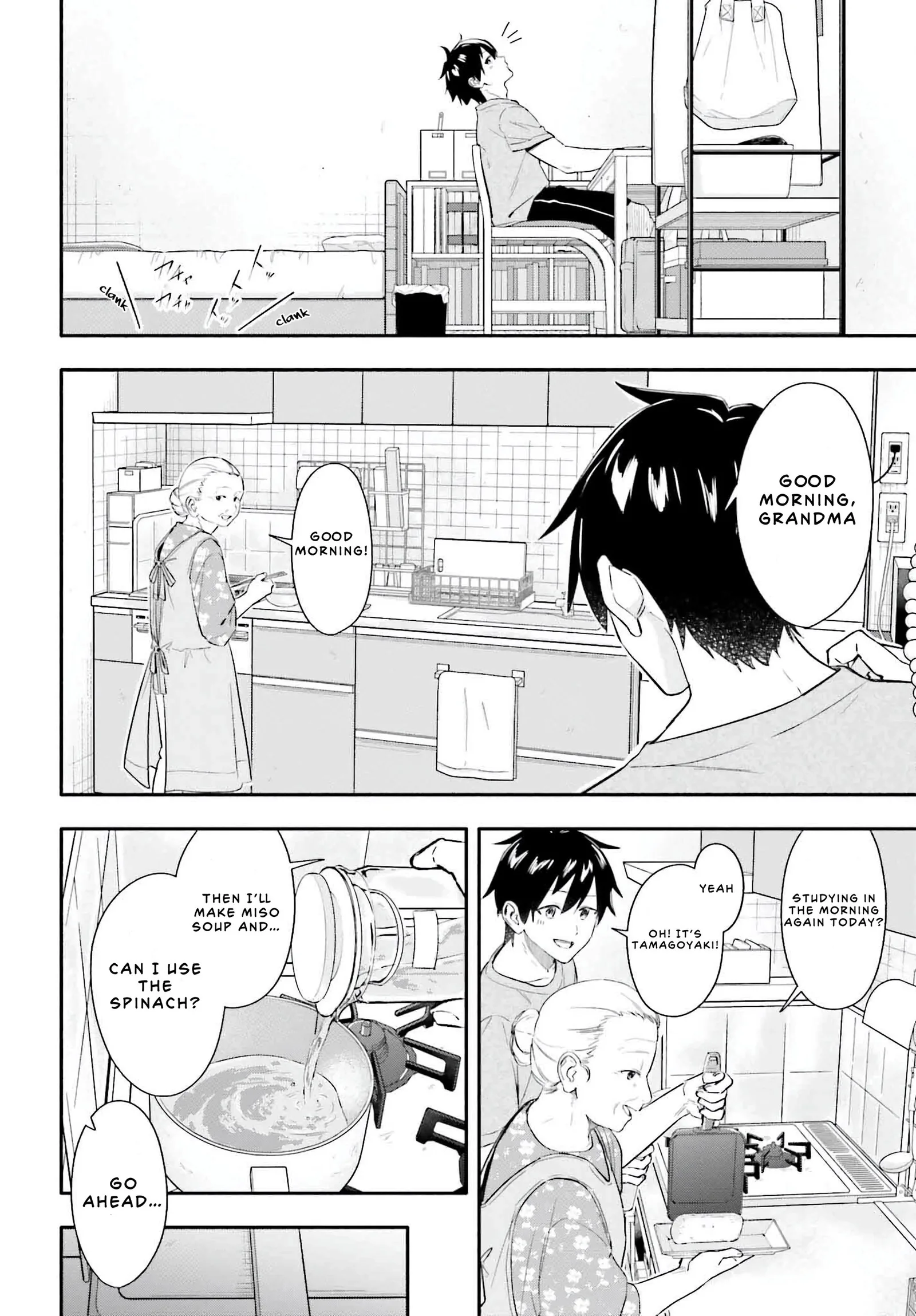 Kaji Daikou no Arubaito wo Hajimetara Gakuen Ichi no Bishoujo no Kazoku ni Kiniirarechaimashita. Chapter 6 page 2