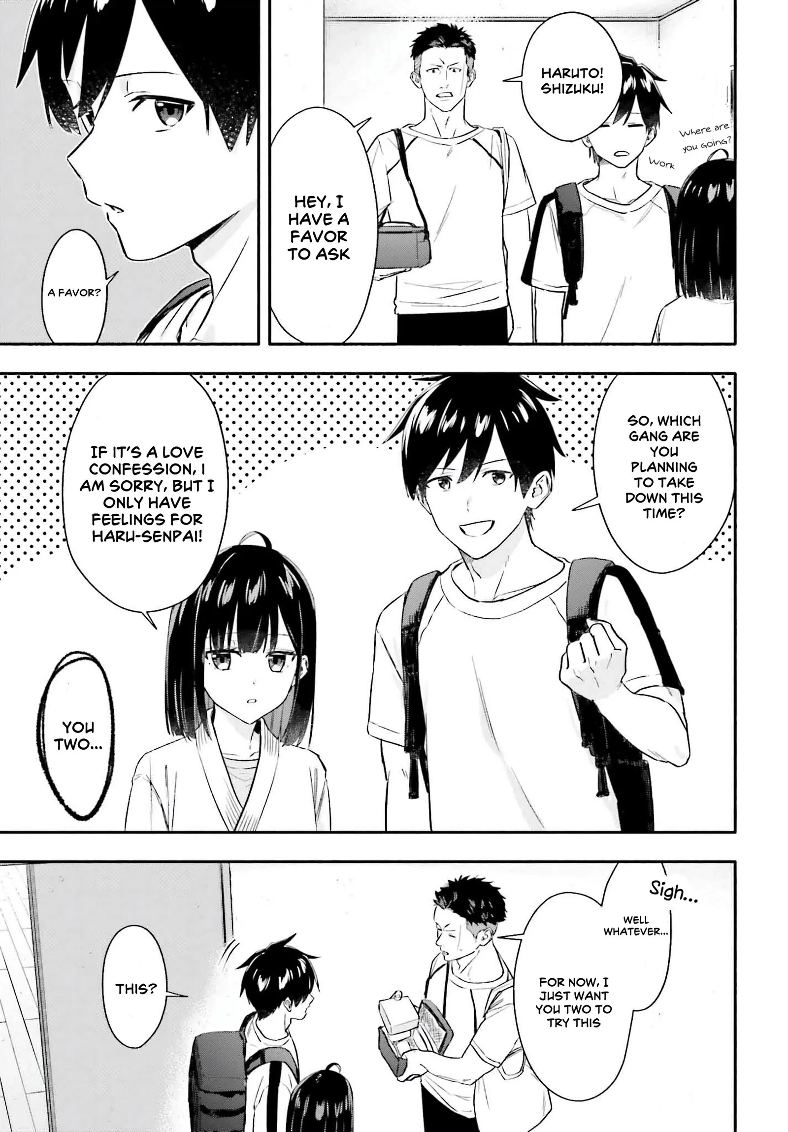 Kaji Daikou no Arubaito wo Hajimetara Gakuen Ichi no Bishoujo no Kazoku ni Kiniirarechaimashita. Chapter 6 page 17