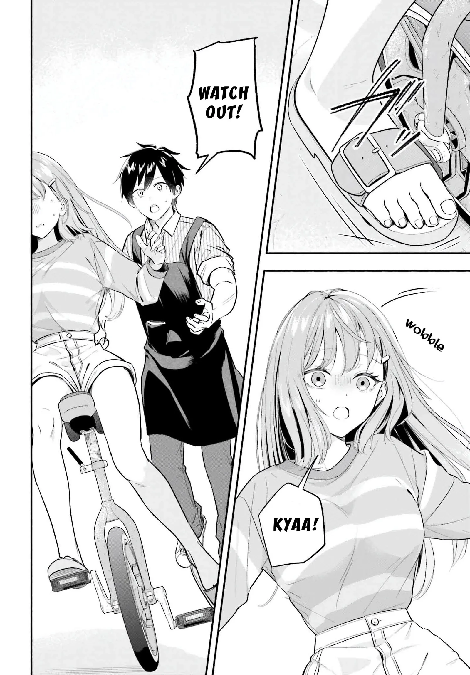 Kaji Daikou no Arubaito wo Hajimetara Gakuen Ichi no Bishoujo no Kazoku ni Kiniirarechaimashita. Chapter 6 page 34