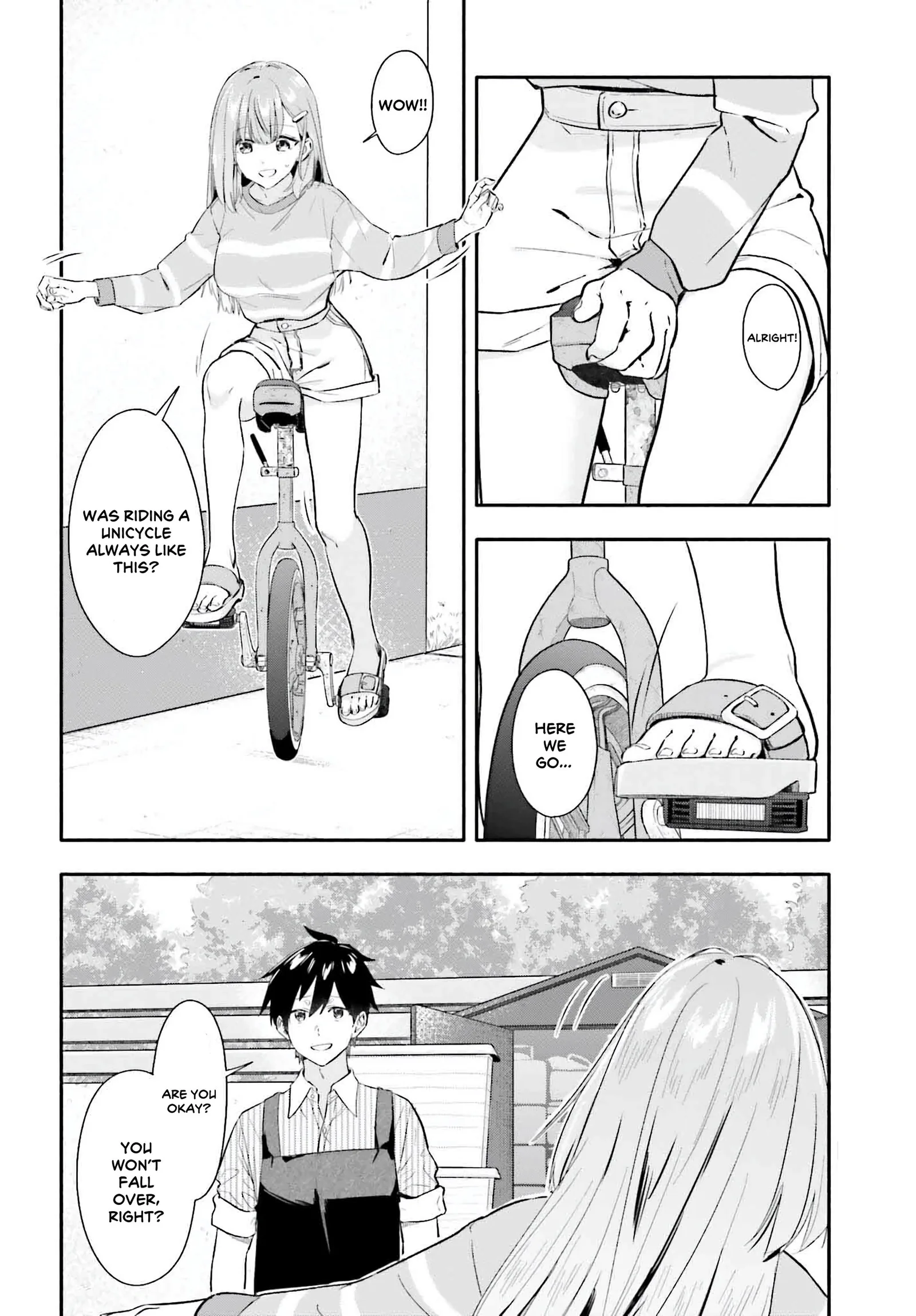 Kaji Daikou no Arubaito wo Hajimetara Gakuen Ichi no Bishoujo no Kazoku ni Kiniirarechaimashita. Chapter 6 page 32