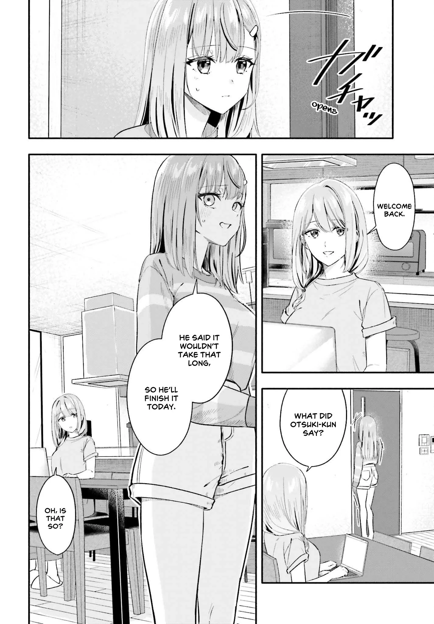 Kaji Daikou no Arubaito wo Hajimetara Gakuen Ichi no Bishoujo no Kazoku ni Kiniirarechaimashita. Chapter 7.1 page 6