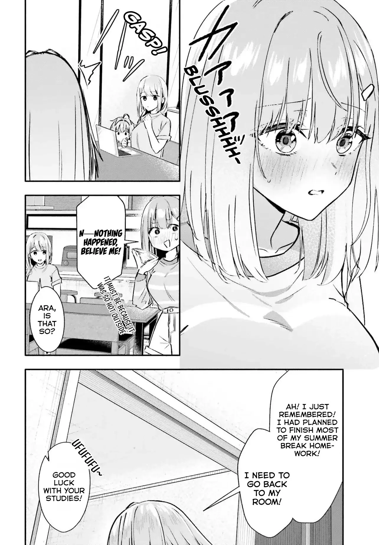 Kaji Daikou no Arubaito wo Hajimetara Gakuen Ichi no Bishoujo no Kazoku ni Kiniirarechaimashita. Chapter 7 page 12