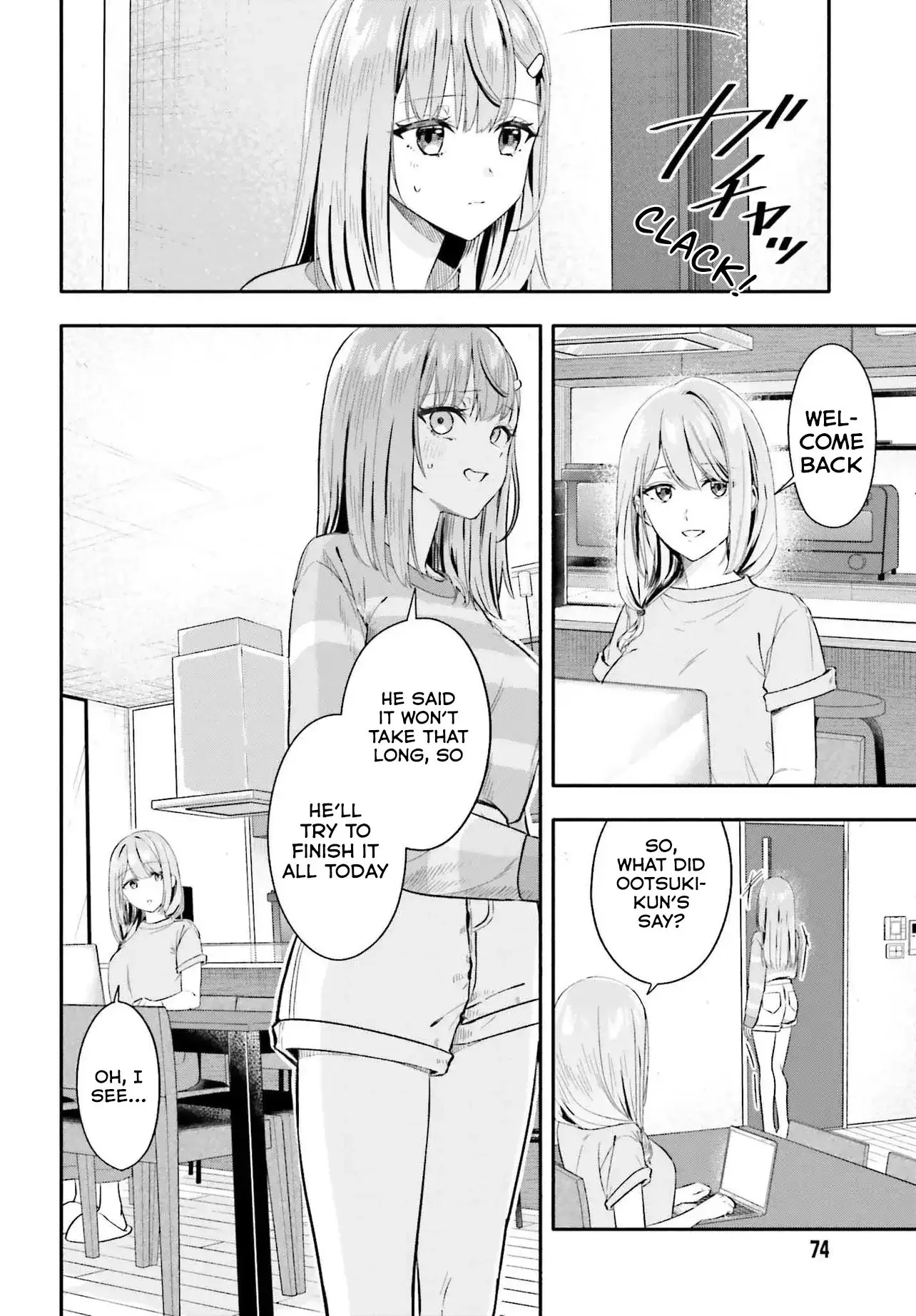 Kaji Daikou no Arubaito wo Hajimetara Gakuen Ichi no Bishoujo no Kazoku ni Kiniirarechaimashita. Chapter 7 page 8