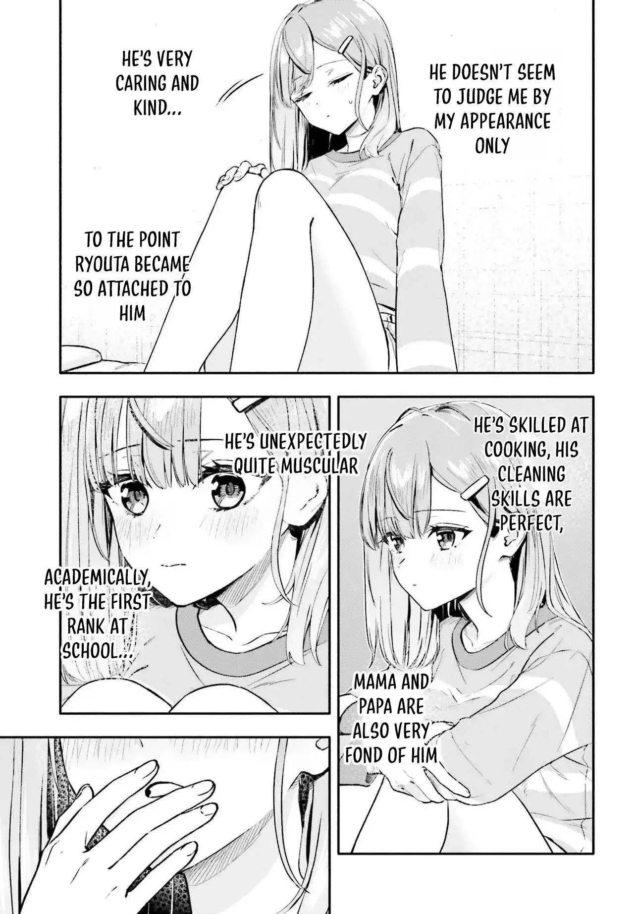 Kaji Daikou no Arubaito wo Hajimetara Gakuen Ichi no Bishoujo no Kazoku ni Kiniirarechaimashita. Chapter 7 page 15