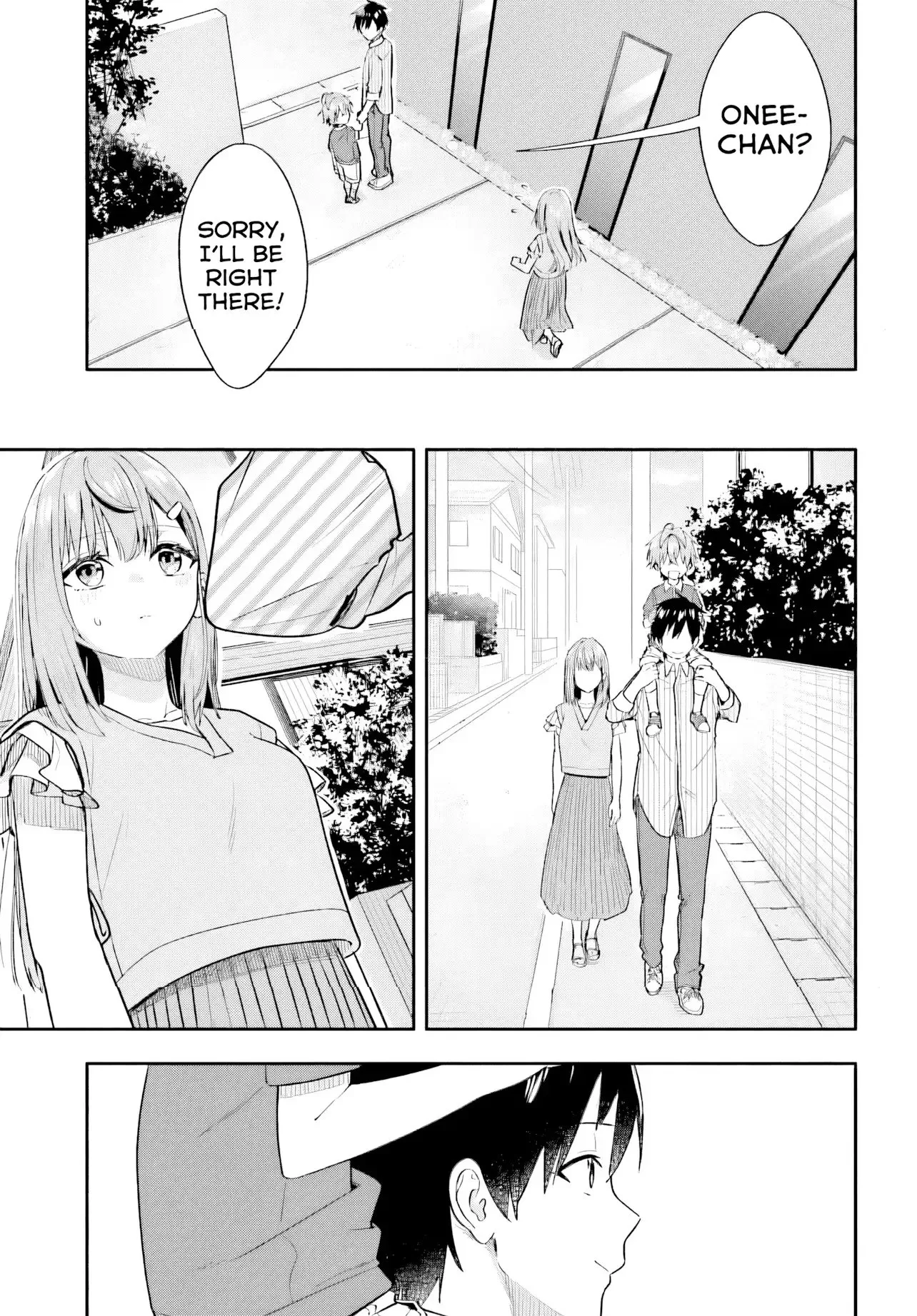 Kaji Daikou no Arubaito wo Hajimetara Gakuen Ichi no Bishoujo no Kazoku ni Kiniirarechaimashita. Chapter 7 page 23