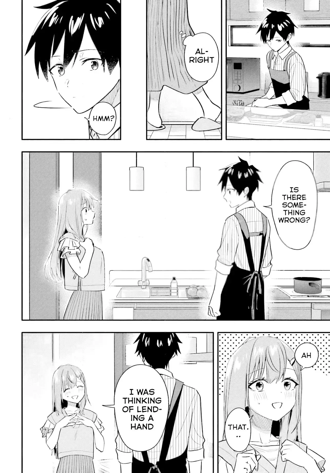 Kaji Daikou no Arubaito wo Hajimetara Gakuen Ichi no Bishoujo no Kazoku ni Kiniirarechaimashita. Chapter 7 page 32