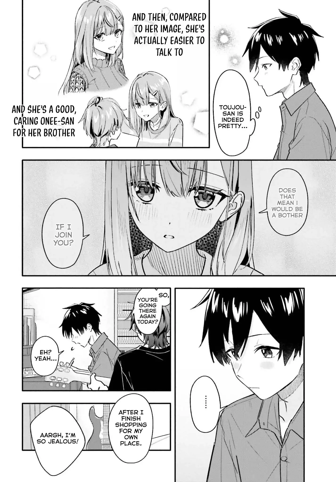 Kaji Daikou no Arubaito wo Hajimetara Gakuen Ichi no Bishoujo no Kazoku ni Kiniirarechaimashita. Chapter 8 page 7