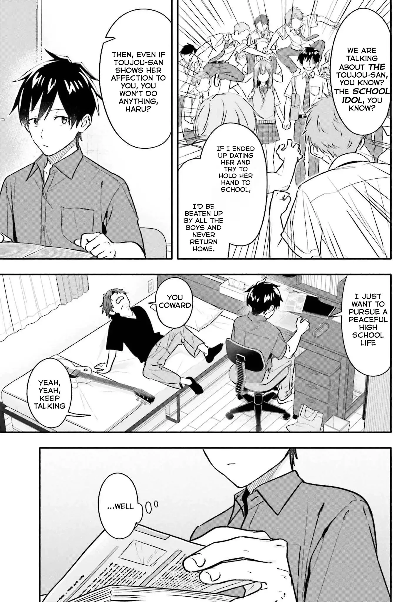 Kaji Daikou no Arubaito wo Hajimetara Gakuen Ichi no Bishoujo no Kazoku ni Kiniirarechaimashita. Chapter 8 page 6