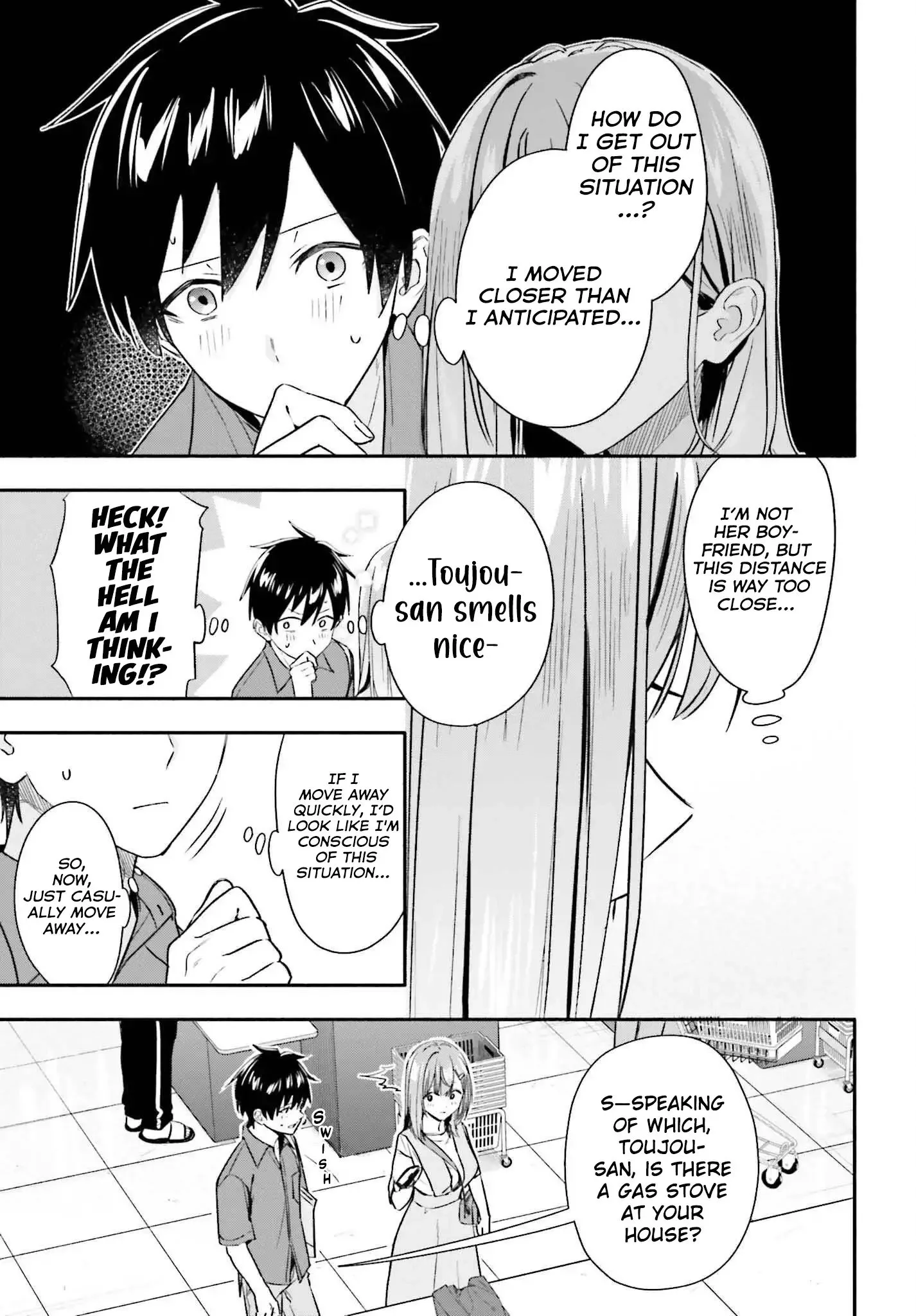 Kaji Daikou no Arubaito wo Hajimetara Gakuen Ichi no Bishoujo no Kazoku ni Kiniirarechaimashita. Chapter 9 page 12