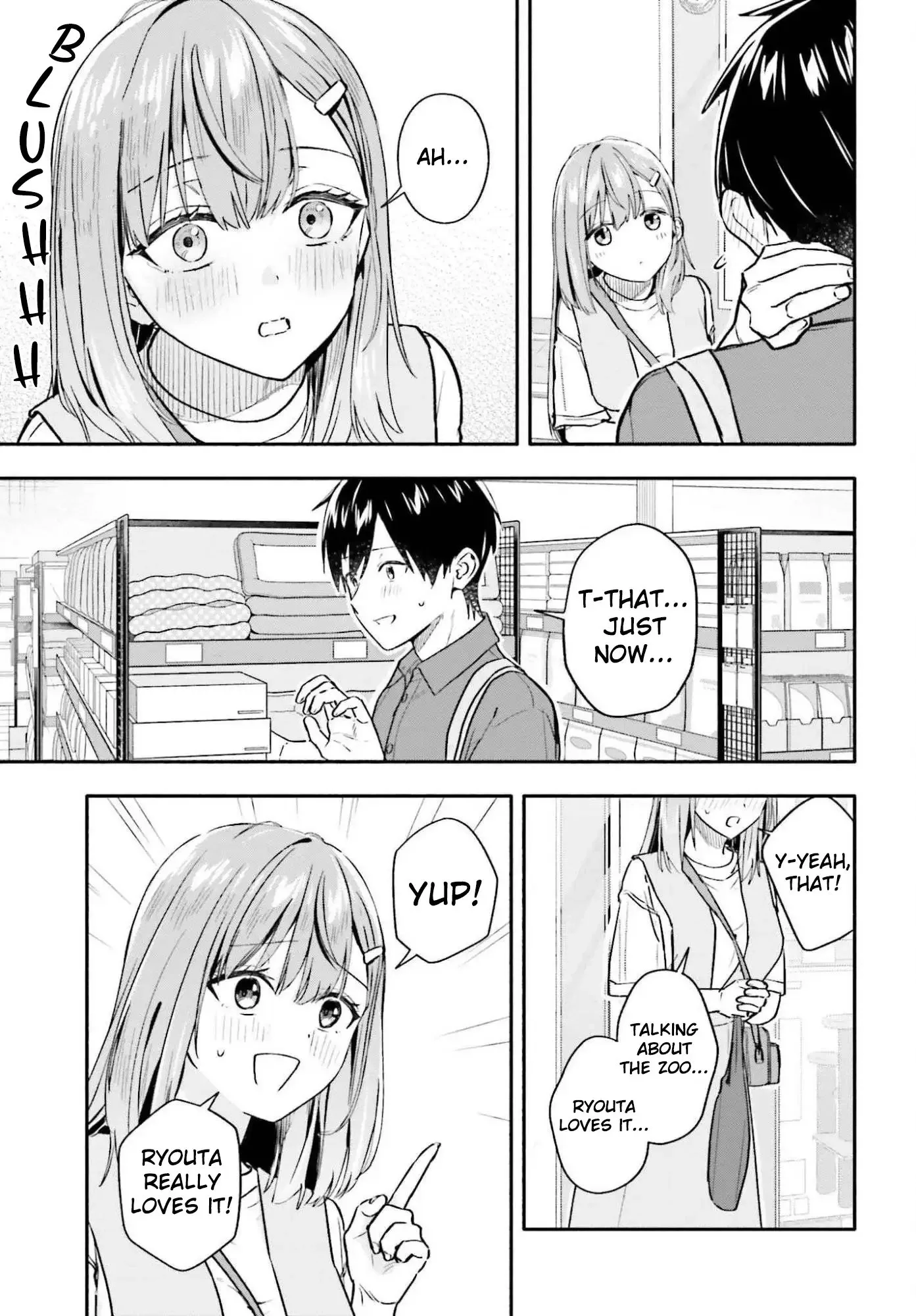 Kaji Daikou no Arubaito wo Hajimetara Gakuen Ichi no Bishoujo no Kazoku ni Kiniirarechaimashita. Chapter 9 page 22