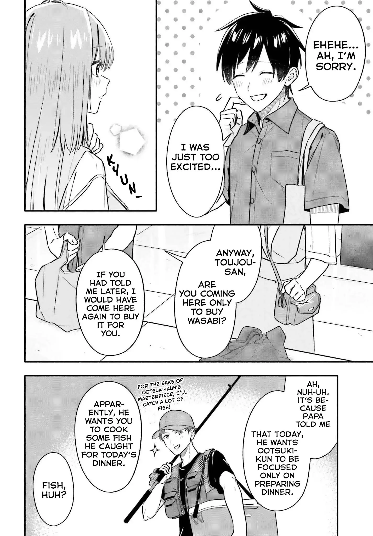 Kaji Daikou no Arubaito wo Hajimetara Gakuen Ichi no Bishoujo no Kazoku ni Kiniirarechaimashita. Chapter 9 page 9