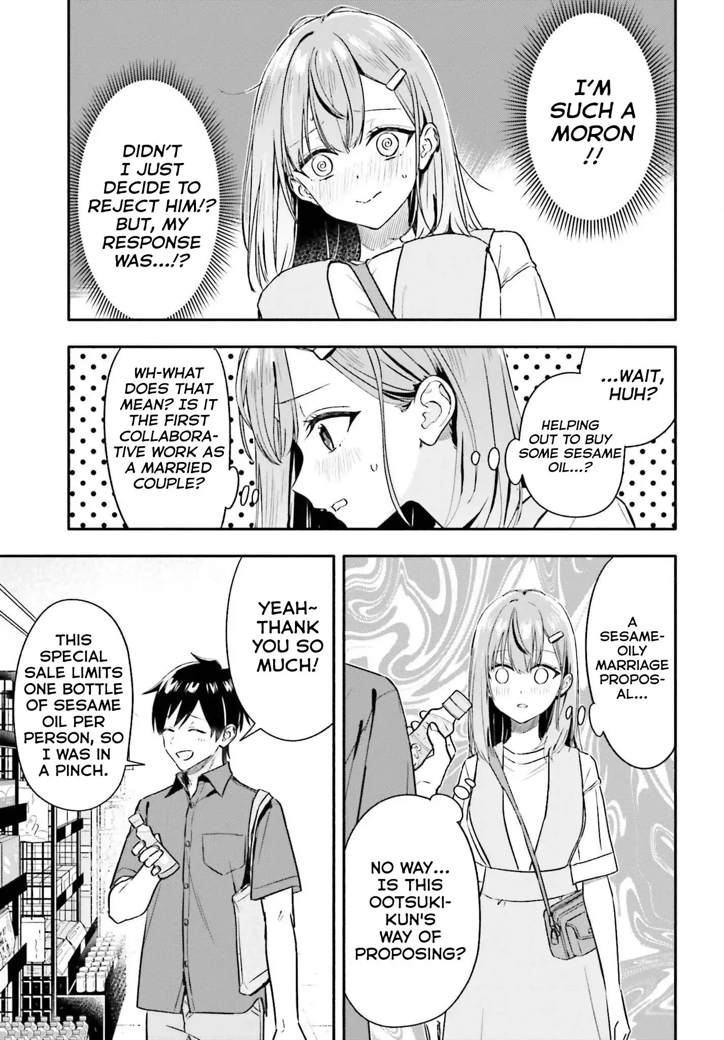 Kaji Daikou no Arubaito wo Hajimetara Gakuen Ichi no Bishoujo no Kazoku ni Kiniirarechaimashita. Chapter 9 page 6