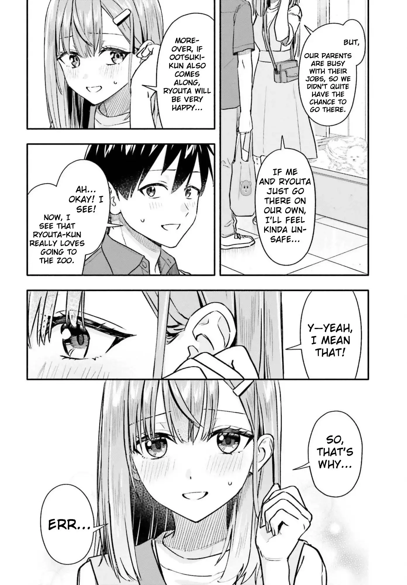 Kaji Daikou no Arubaito wo Hajimetara Gakuen Ichi no Bishoujo no Kazoku ni Kiniirarechaimashita. Chapter 9 page 23